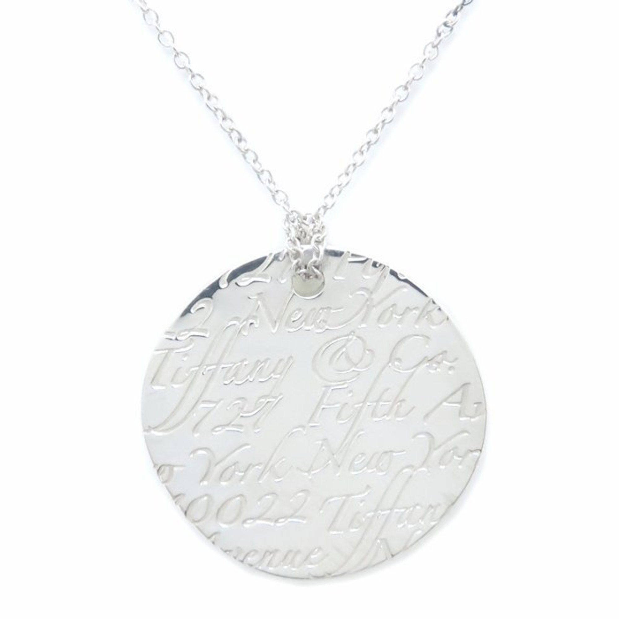 アクセサリー Tiffany & Co. notes round TIFFANY&Co. Tiffany Notes Round Necklace Silver 925 293959