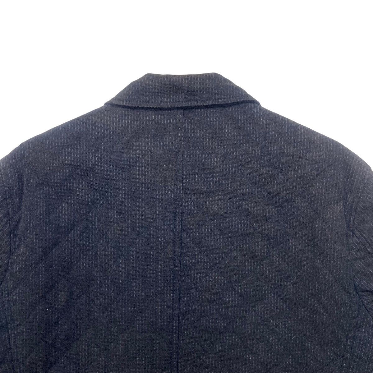 Japanese Brand × Takeo Kikuchi Japanese Brand Takeo Kikuchi Leather Trimmed Quilted Jacket Size US S / EU 44-46 / 1 - 7 Thumbnail
