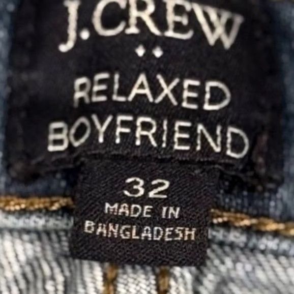 J.Crew J. Crew Jeans Boyfriend Relaxed Medium Wash Distressed Cropped Denim Slim Anklet? Size 24" / US 00 / IT 34 - 7 Thumbnail
