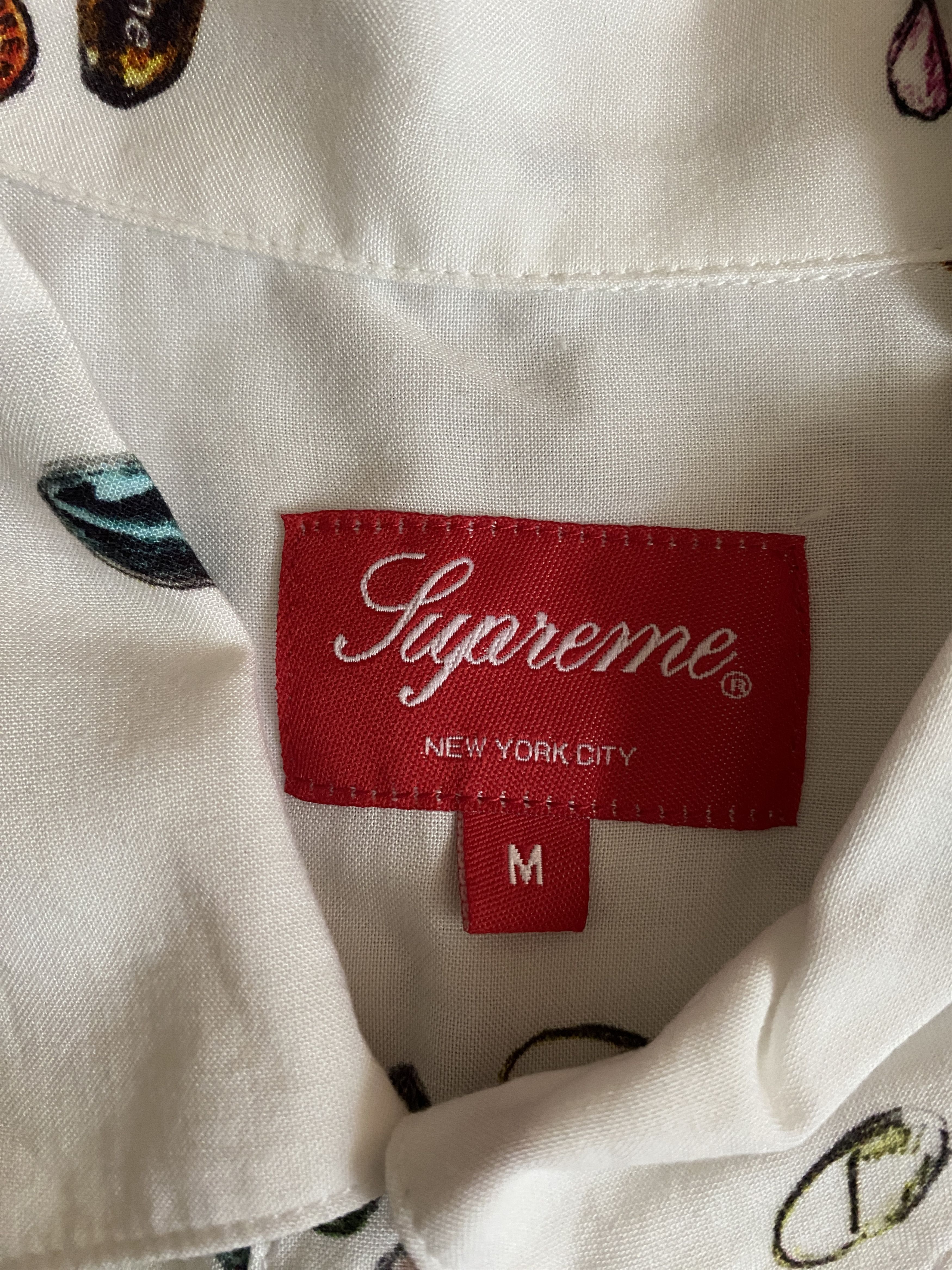 Supreme Pills Rayon Shirt SS17 Size US M / EU 48-50 / 2 - 4 Thumbnail