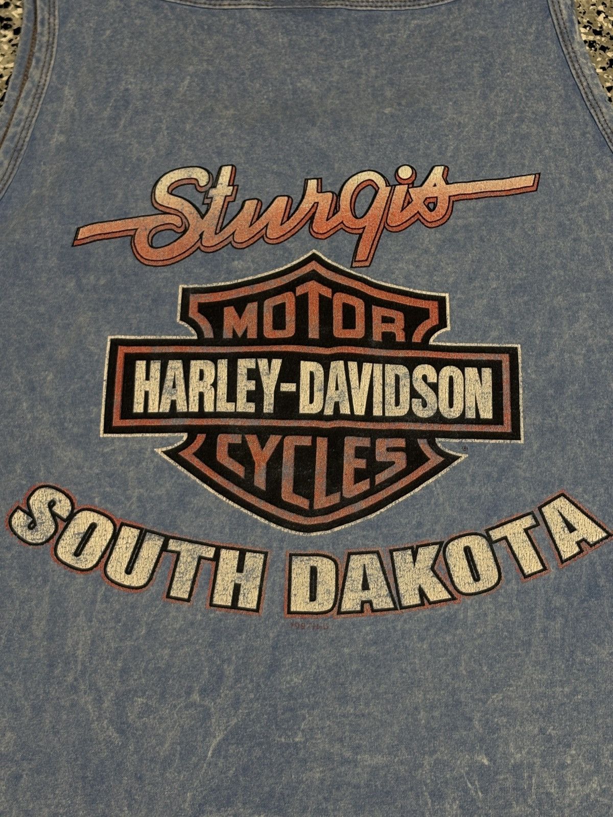 Harley Davidson Vintage 2001 Harley Davidson STURGIS Tank Top Size M 0783 Size US XL / EU 56 / 4 - 5 Thumbnail