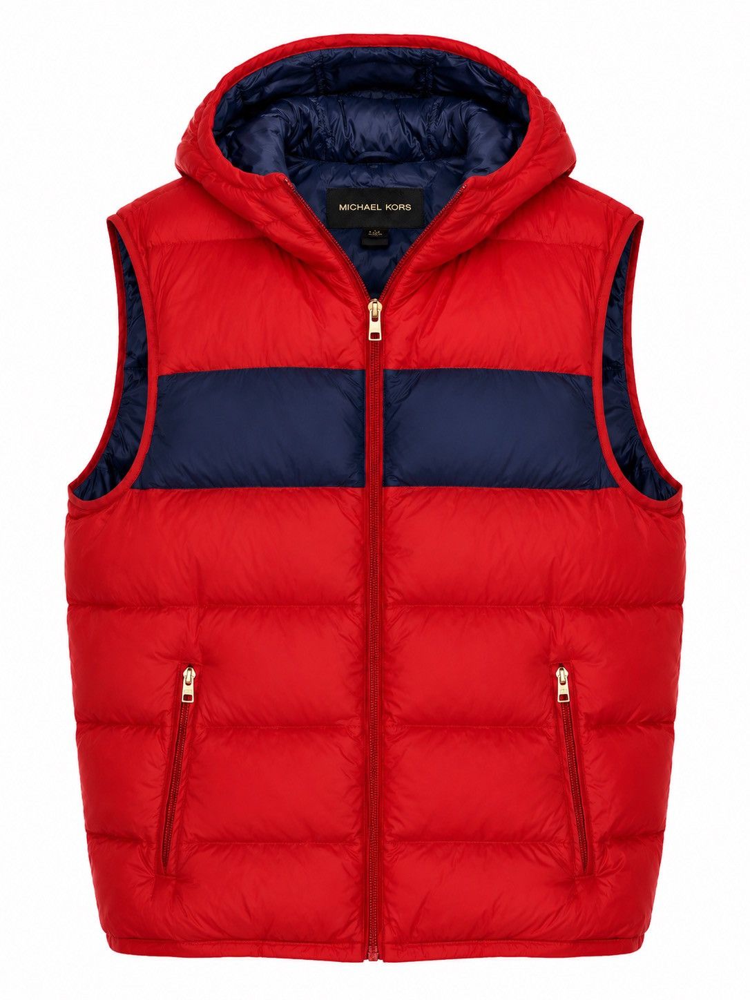 Michael Kors Michael Kors Hooded Down Puffer Vest Size US XXL / EU 58 / 5 - 1 Thumbnail