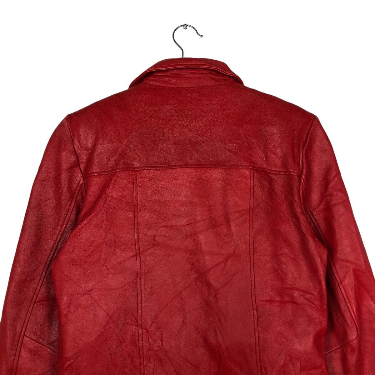 Japanese Brand 📌Vintage Biker Leather Jacket Zipper Ego Size US M / EU 48-50 / 2 - 10 Thumbnail