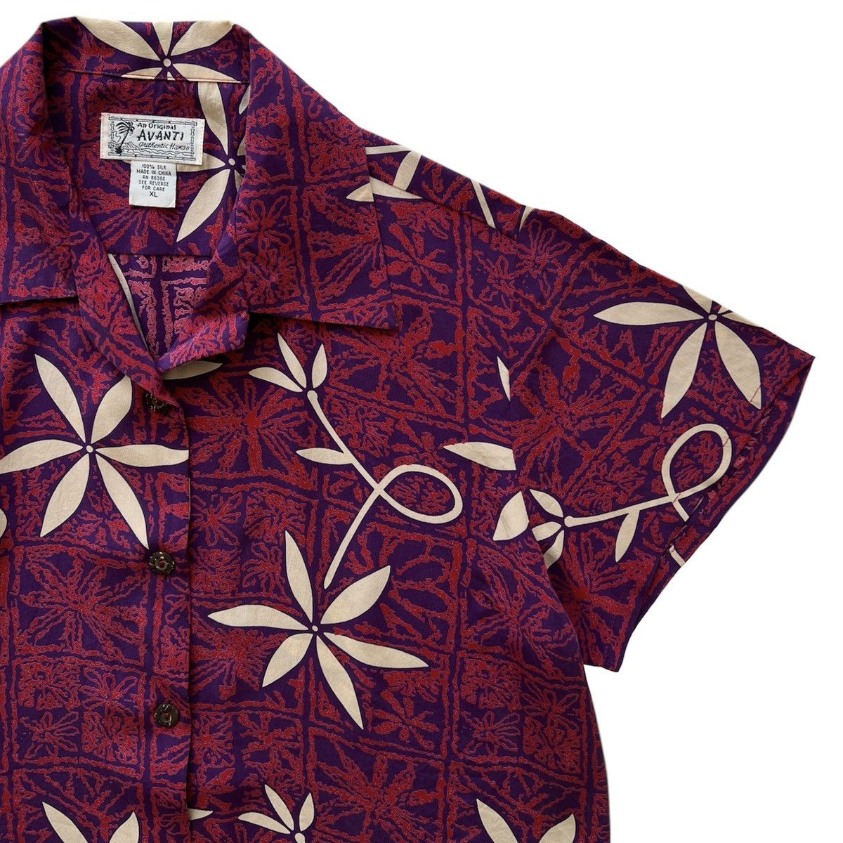 Other AVANTI BLUE HAWAII ELVIS PRESLEY SHIRT Size XL / US 12-14 / IT 48-50 - 4 Thumbnail