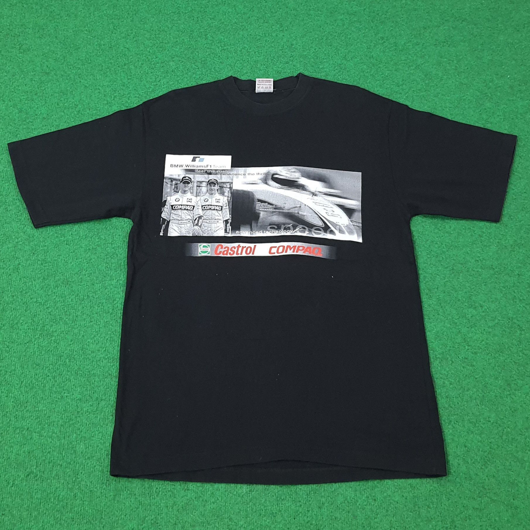 Vintage Vintage Castrol BMW WilliamF1 Team Automobile Tshirt C267N52 Size US L / EU 52-54 / 3 - 1 Thumbnail