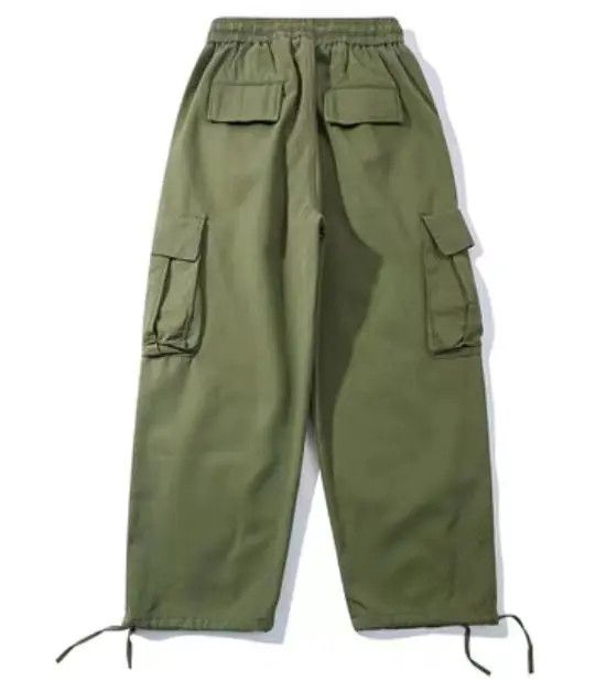 VIBE High street pocket trendy brand wide-legged cargo trousers Size US 34 / EU 50 - 2 Thumbnail