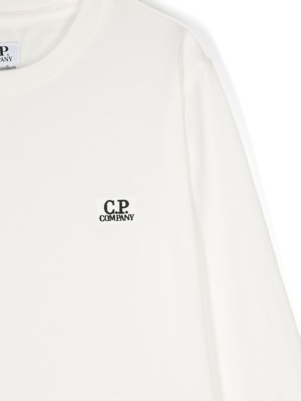 C.P. Company o1y1224 Logo Crewneck T-Shirt in White Size US XL / EU 56 / 4 - 3 Thumbnail
