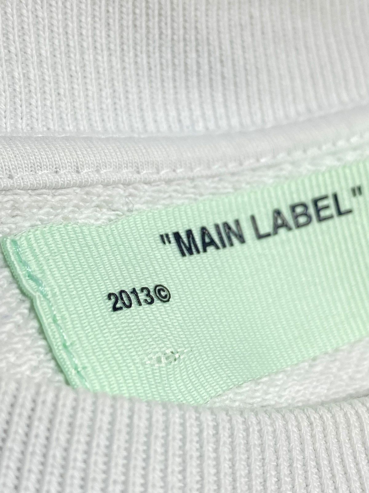 Off-White Off White Hanna Leaves Cropped Crewneck Size L / US 10 / IT 46 - 18 Thumbnail