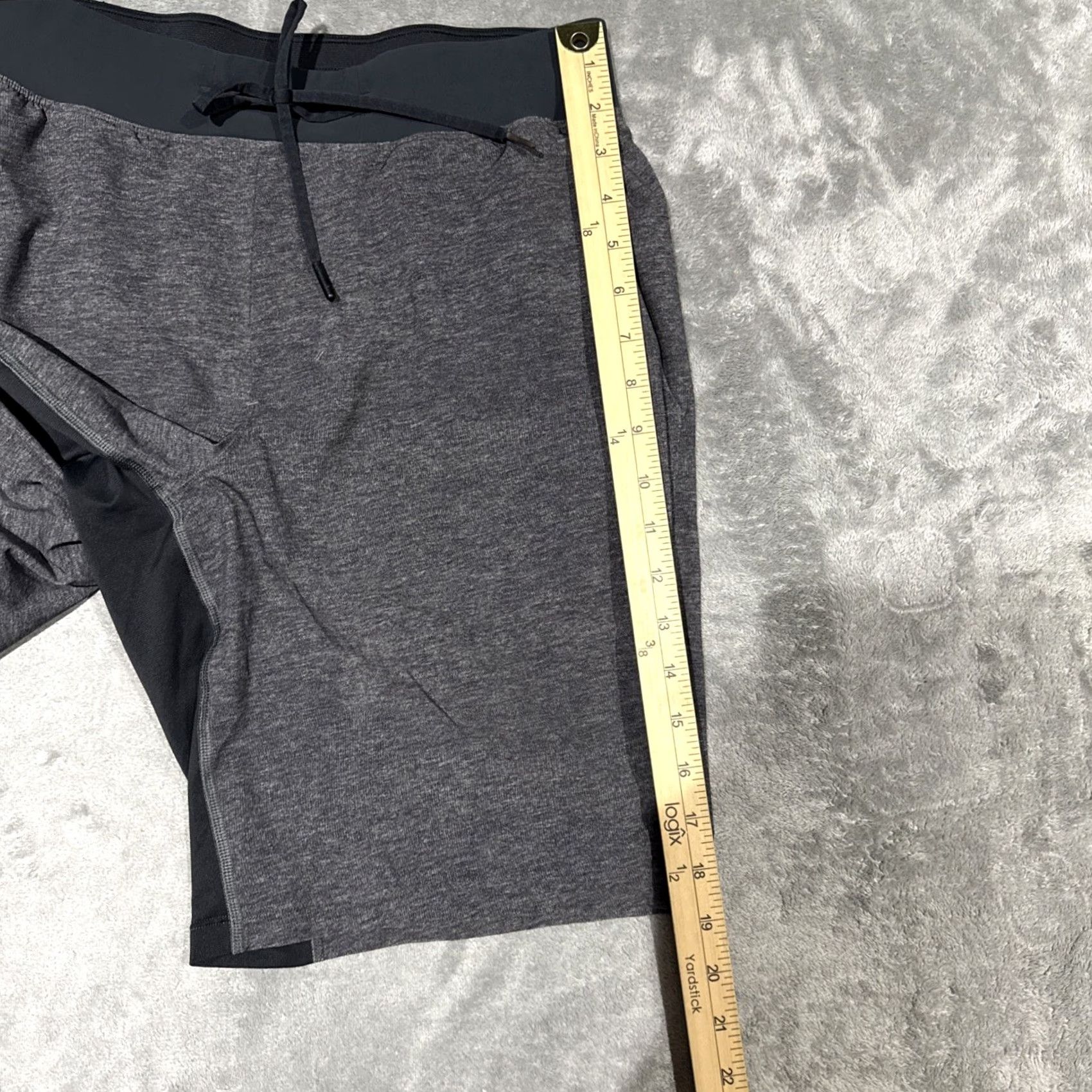 Lululemon Lululemon T.H.E Shorts Mens Medium Gray 9” Drawstring Lined Pockets Athletic Gym Casual Modern Outdoor Sports Size US 31 - 5 Thumbnail