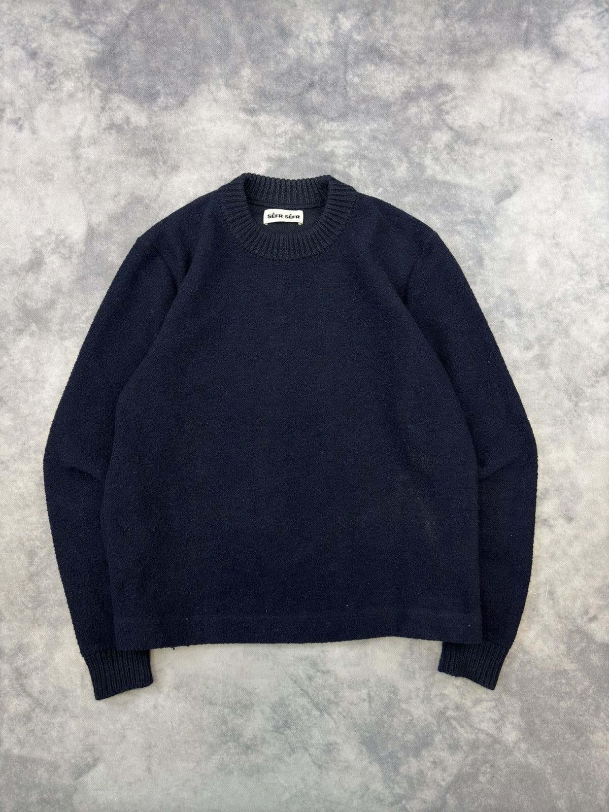 Designer × Japanese Brand × Sefr Sefr Hairy Knit Sweater Designer Quality Luxury Avant Garde Size US M / EU 48-50 / 2 - 1 Thumbnail