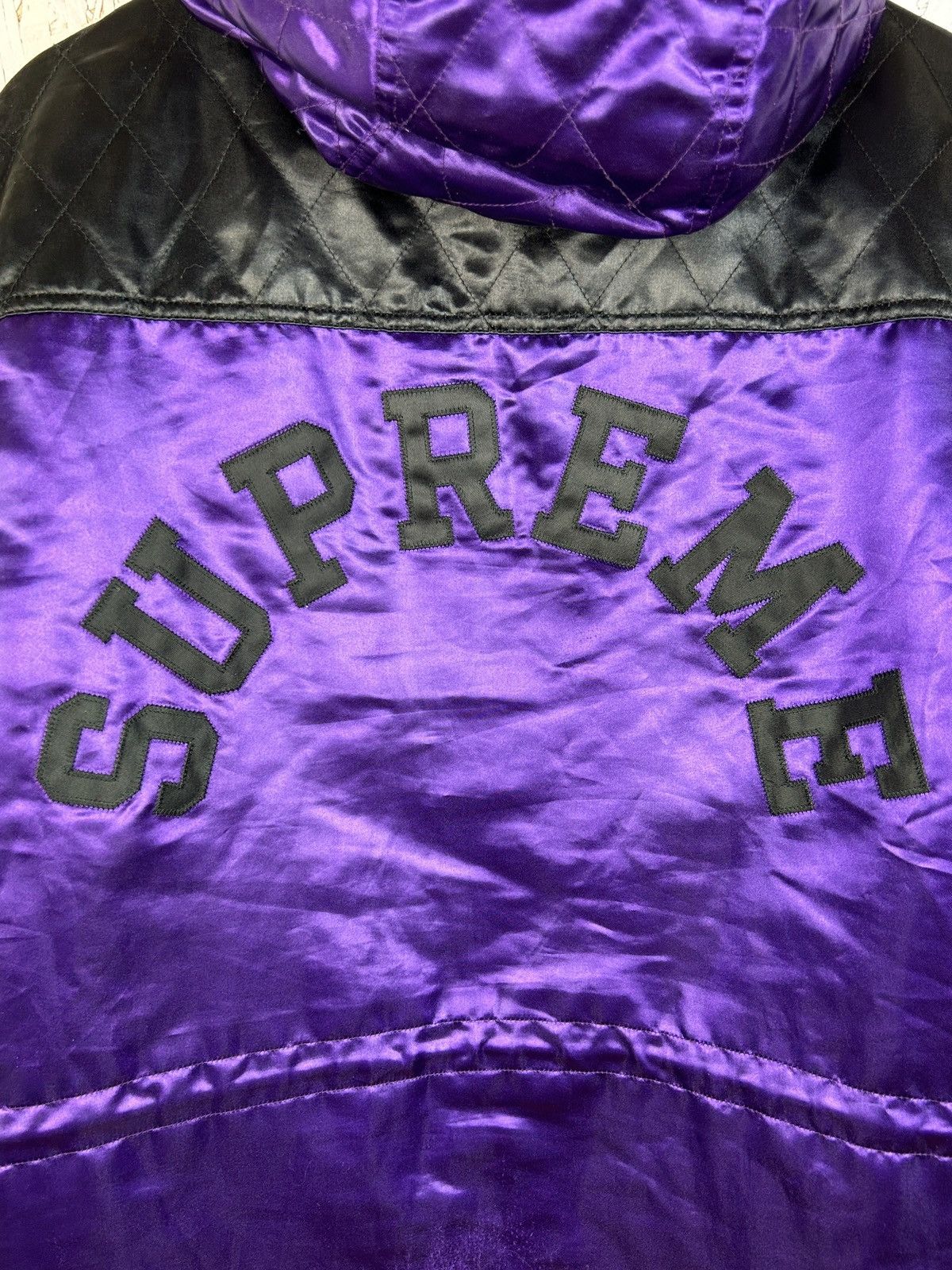 Supreme Supreme 14FW Quilted Satin Sideline Parka Coat Size US L / EU 52-54 / 3 - 2 Thumbnail