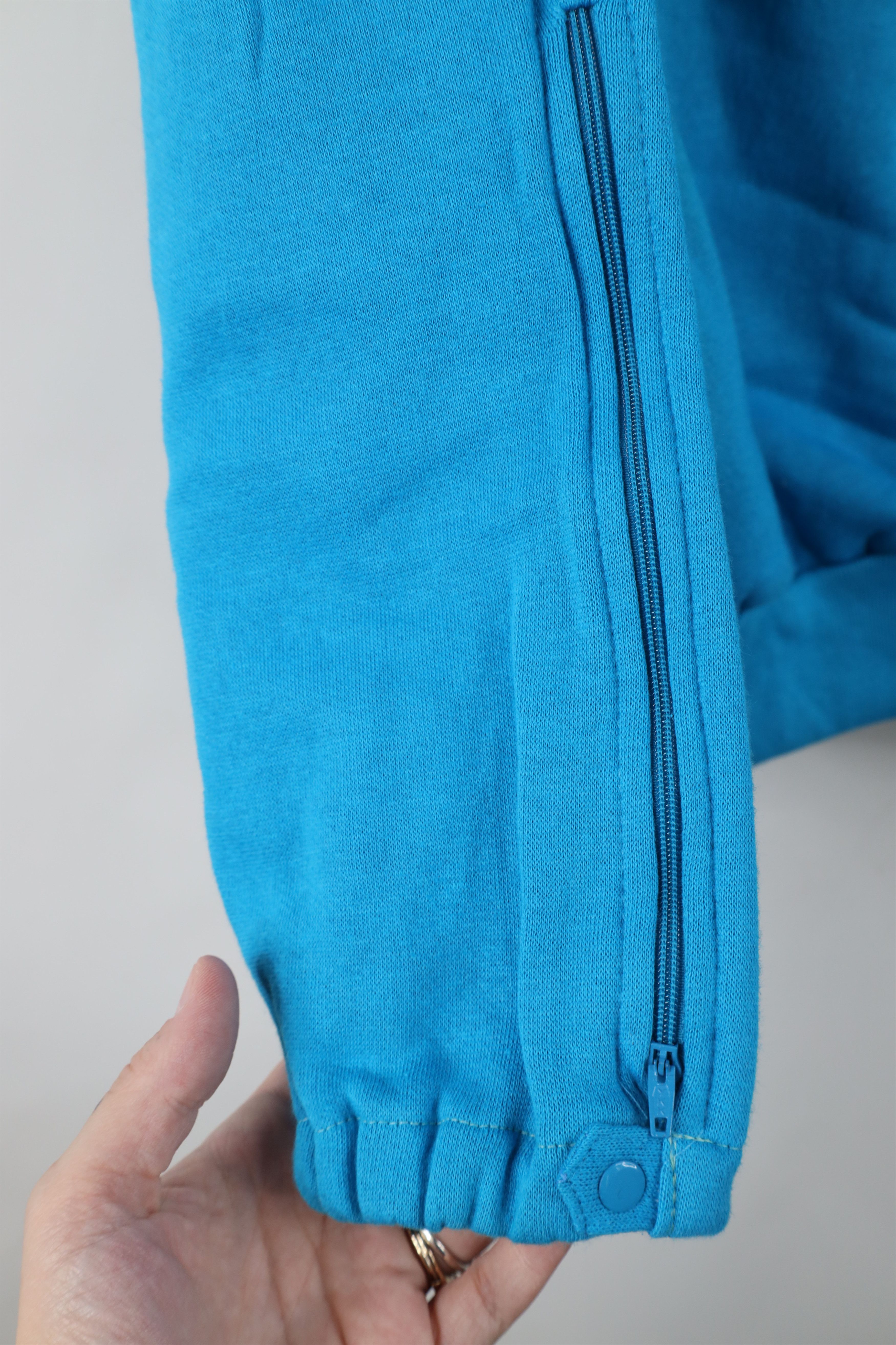 Vintage Deadstock Vintage 90s Streetwear Trim Half Zip Sweatshirt Size US L / EU 52-54 / 3 - 11 Thumbnail