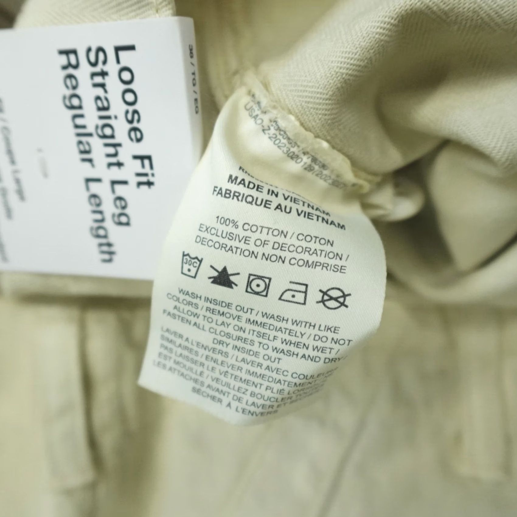 Nike Nike Life Twill Fatigue Pants Men’s 38 Light Khaki Casual Workwear Streetwear Utility Pockets Vintage-Inspired Jeans? Size US 38 / EU 54 - 3 Thumbnail