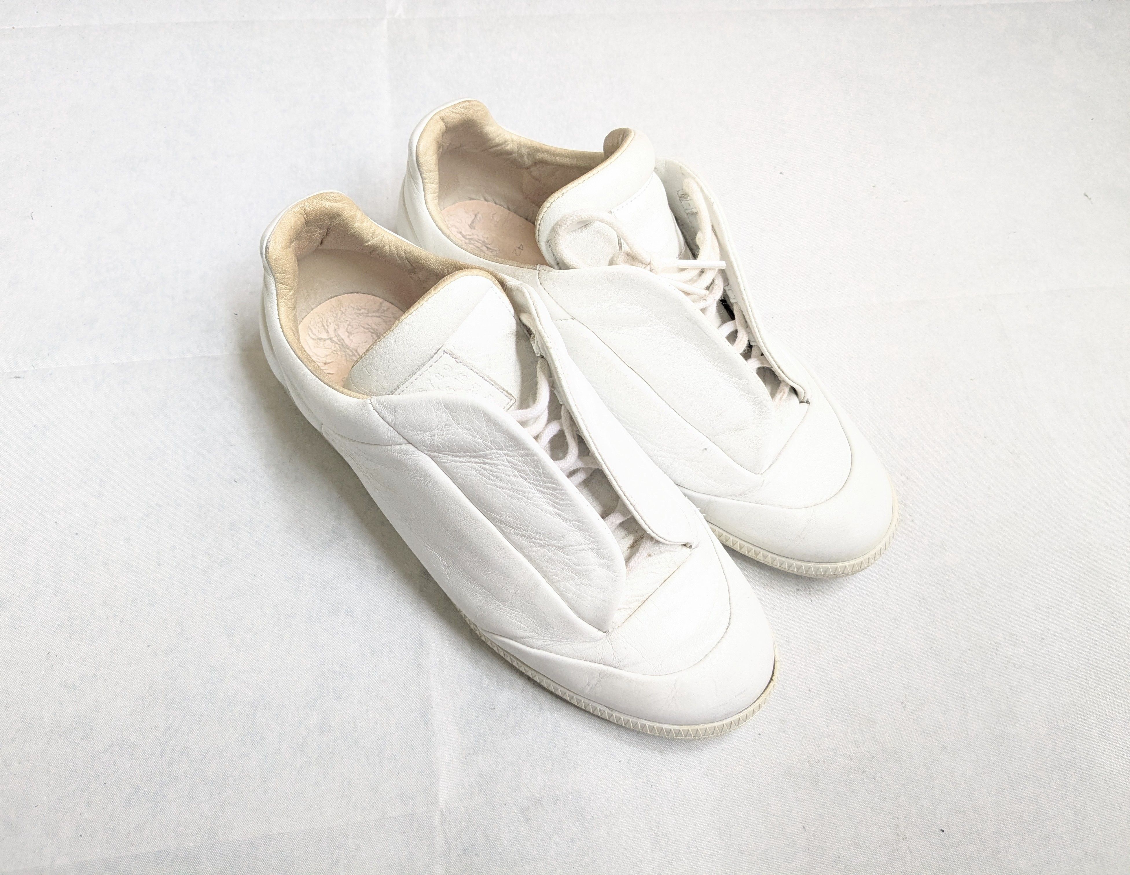 Maison Margiela Maison Margiela Future White 9 42 Low Tops Leather Size US 9 / EU 42 - 4 Thumbnail