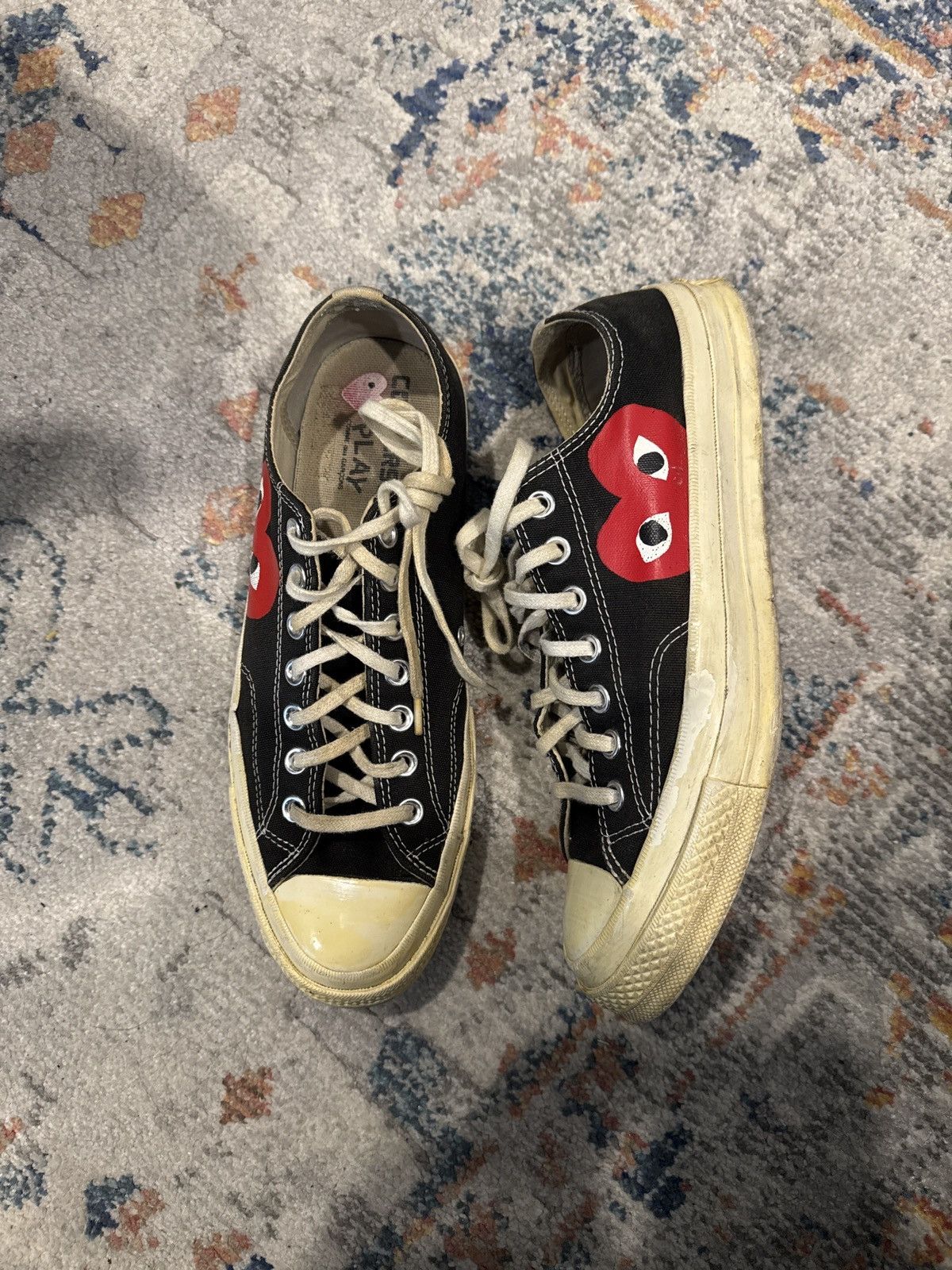 Comme des Garcons × Converse CDG Converse Chuck 70 Low Size US 9 / EU 42 - 1 Thumbnail
