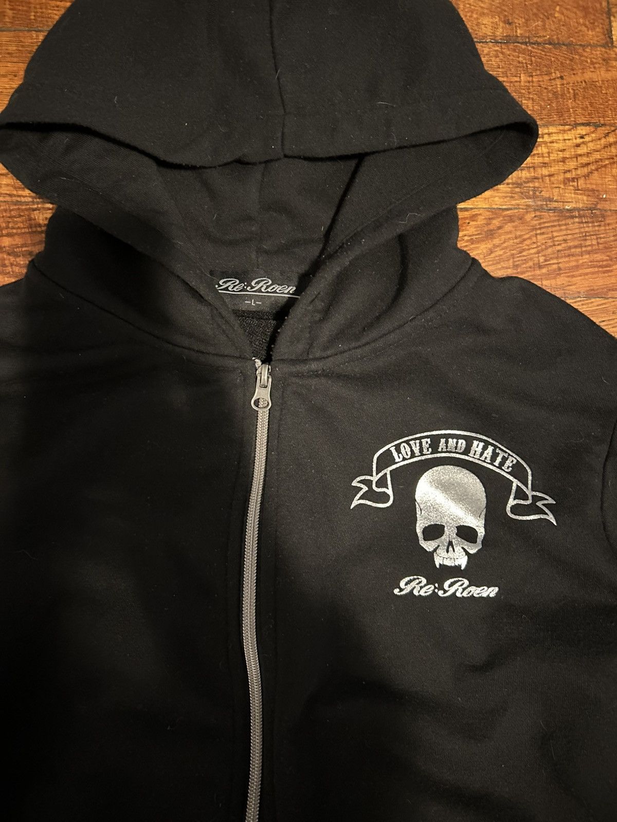 Roen Roen Roen Love And Hate Skull Zip Up Size US M / EU 48-50 / 2 - 3 Thumbnail