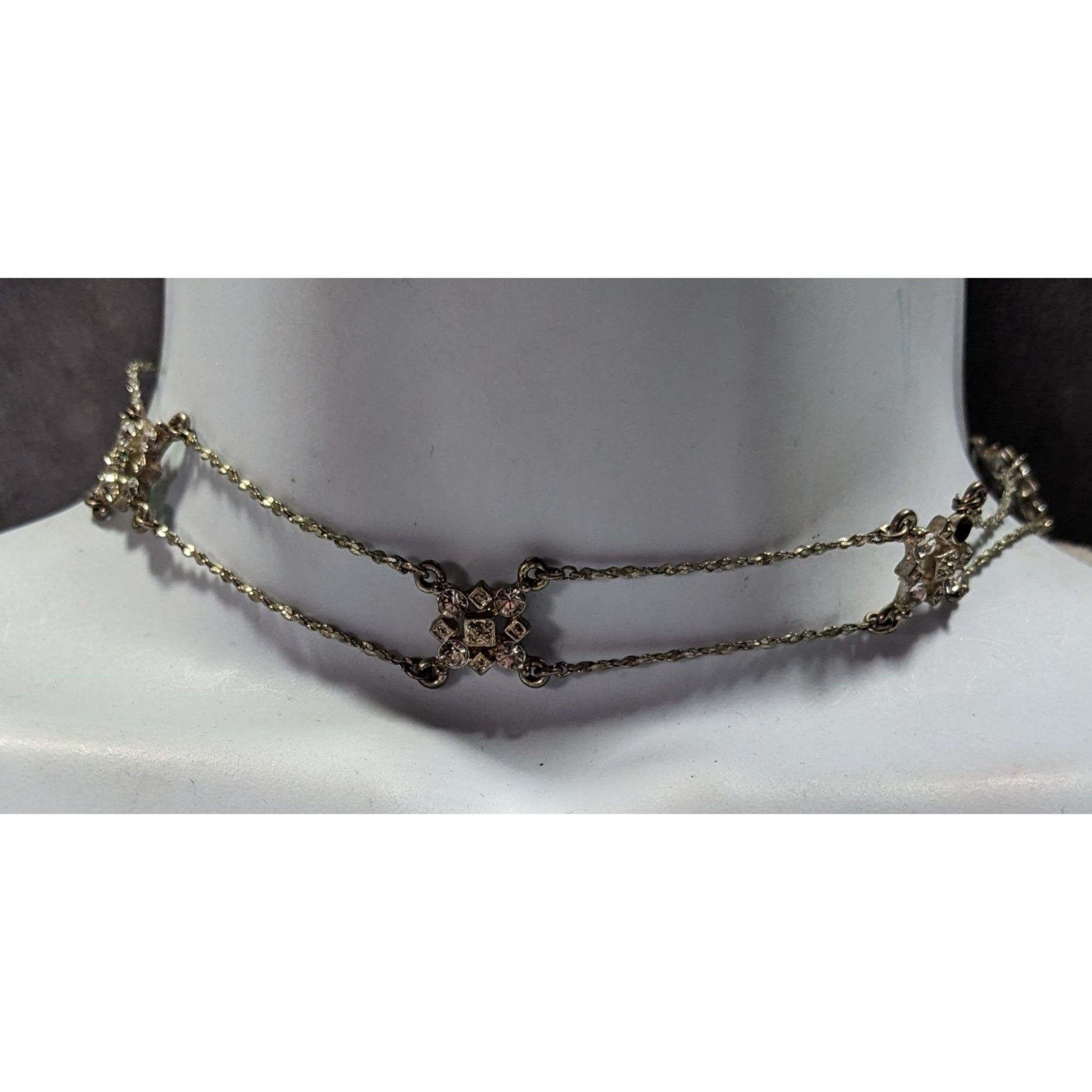Other Icing Y2K Industrial Glam Rhinestone Choker Necklace Size ONE SIZE - 2 Thumbnail