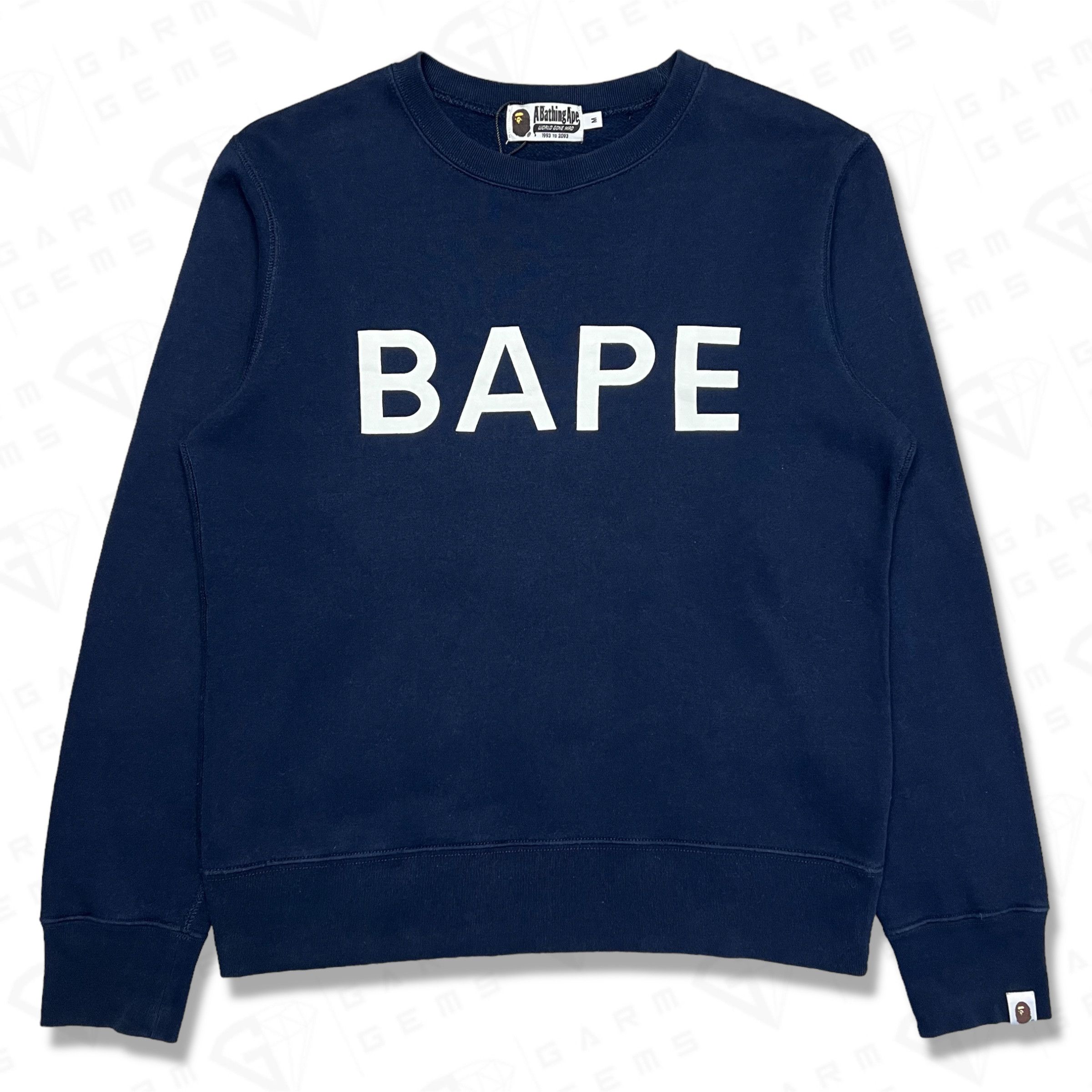 Bape A Bathing Ape Logo Sweatshirt Size US M / EU 48-50 / 2 - 1 Thumbnail