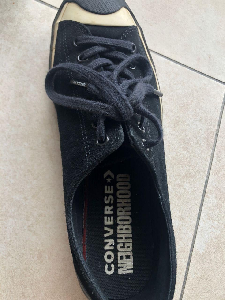 Converse × Neighborhood JACK PURCELL LOW BLACK CONVERSE X NEIGHBORHOOD Size US 9 / EU 42 - 3 Thumbnail