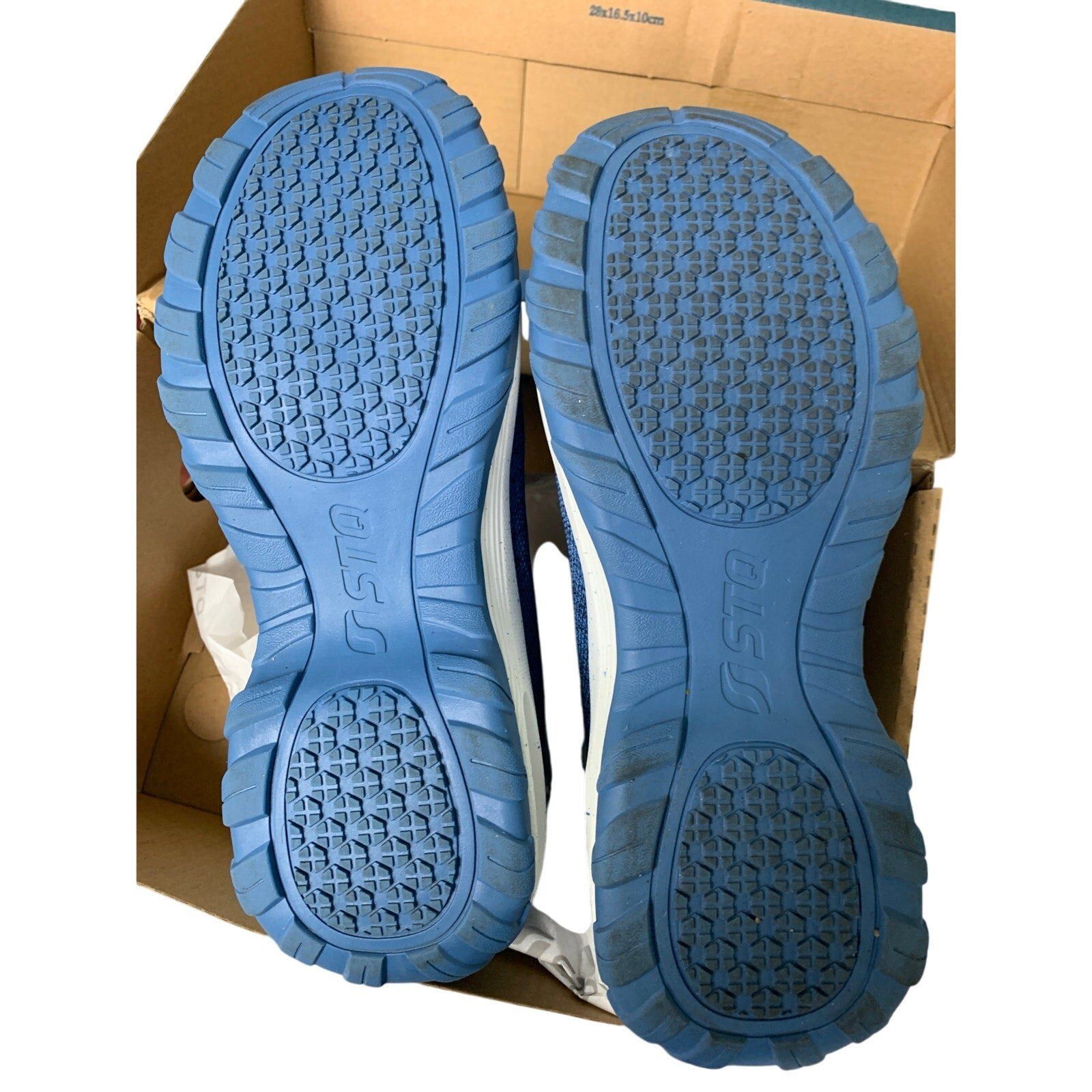 Other STQ Women's 7.5 Blue Mesh Slip-On Arch Support Walking Shoes Size US 7.5 / IT 37.5 - 7 Thumbnail