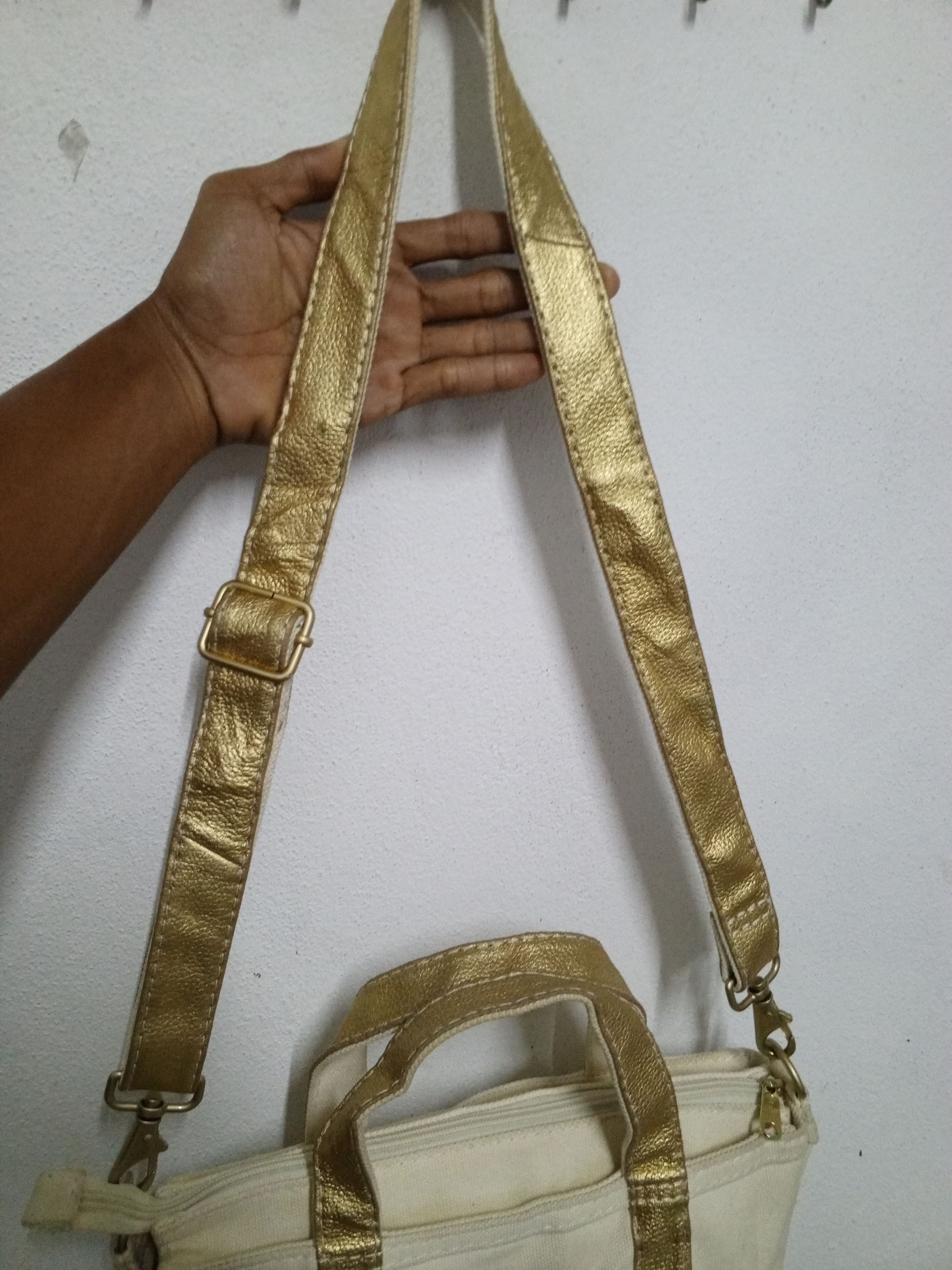 L.L. Bean L.L.BEAN TOTE 2WAY BAG GOLD Size ONE SIZE - 4 Thumbnail