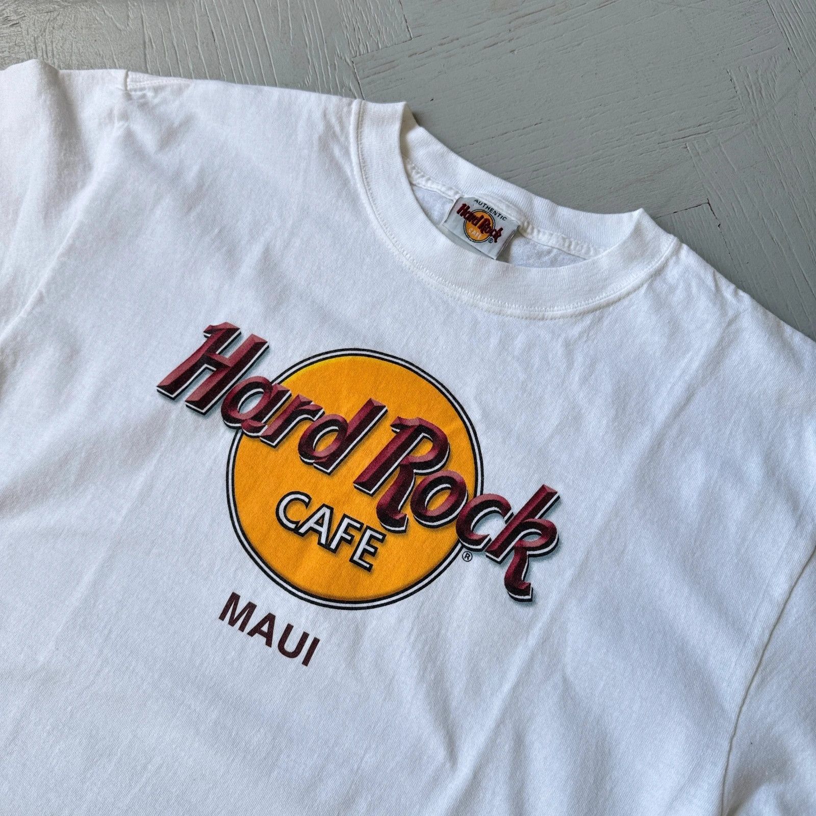 Hard Rock Cafe Vintage Hard Rock Cafe Maui Graphic Tee Shirt Size US L / EU 52-54 / 3 - 4 Thumbnail