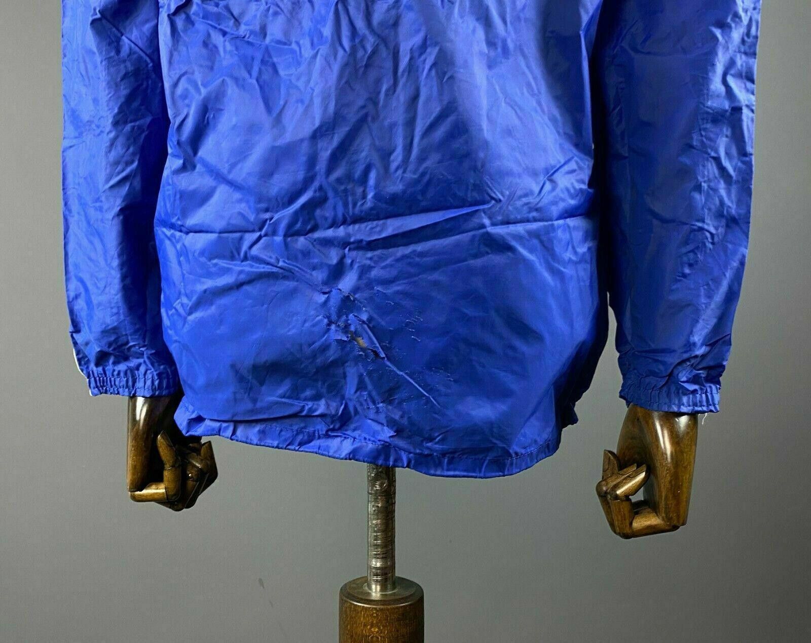 Adidas Men Vintage Adidas Ventex Blue Nylon Track Jacket Size M Size US M / EU 48-50 / 2 - 9 Thumbnail