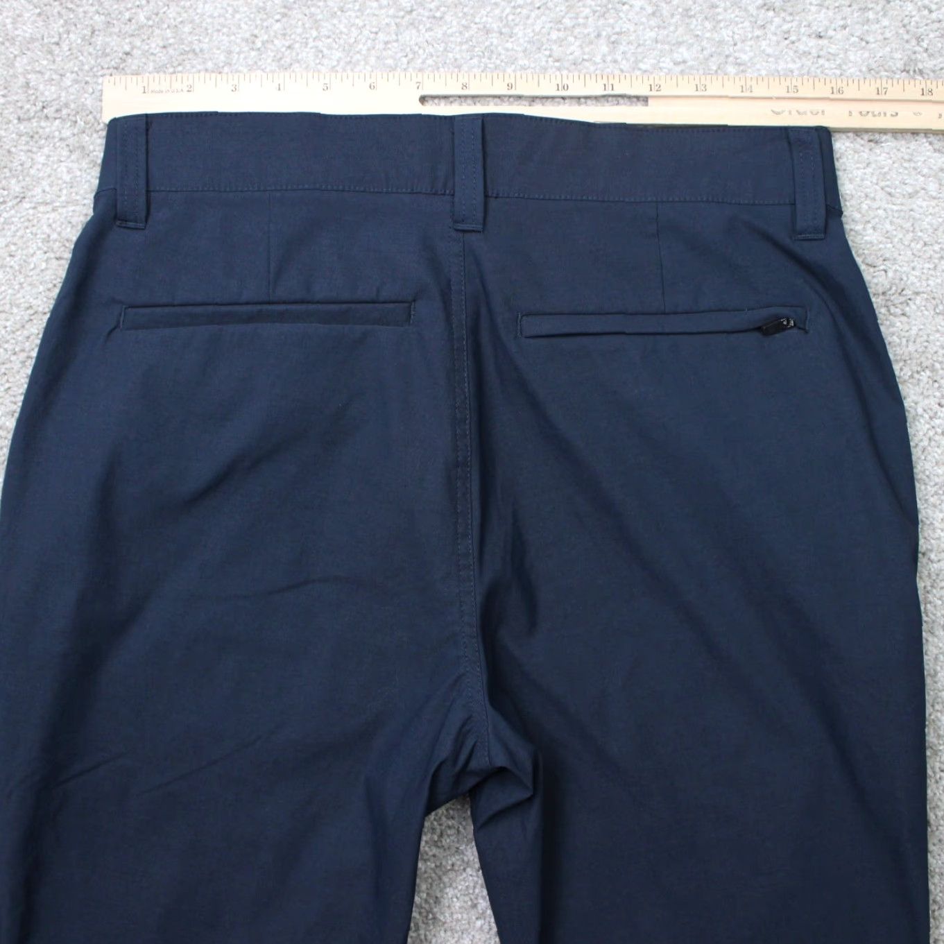 Vintage Balance Collection Pants Men 32x30 Gray Cargo Straight Leg Nylon Stretch Size US 32 / EU 48 - 6 Thumbnail