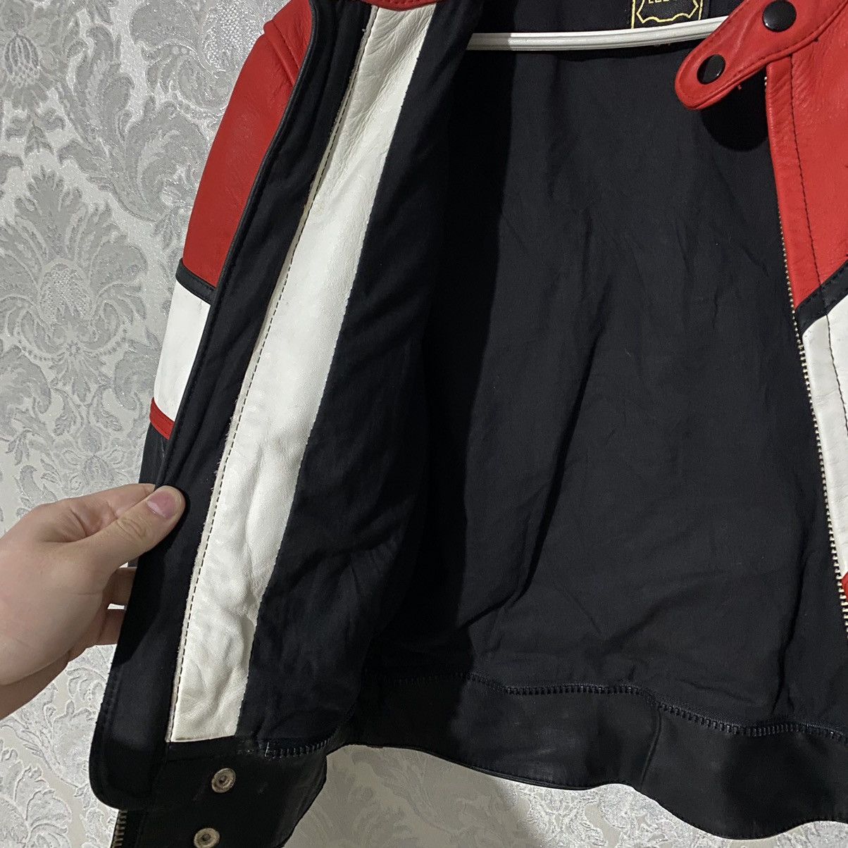 Other Motorcycle Leather Jacket Belo Vintage Moto Racing Size US L / EU 52-54 / 3 - 14 Thumbnail