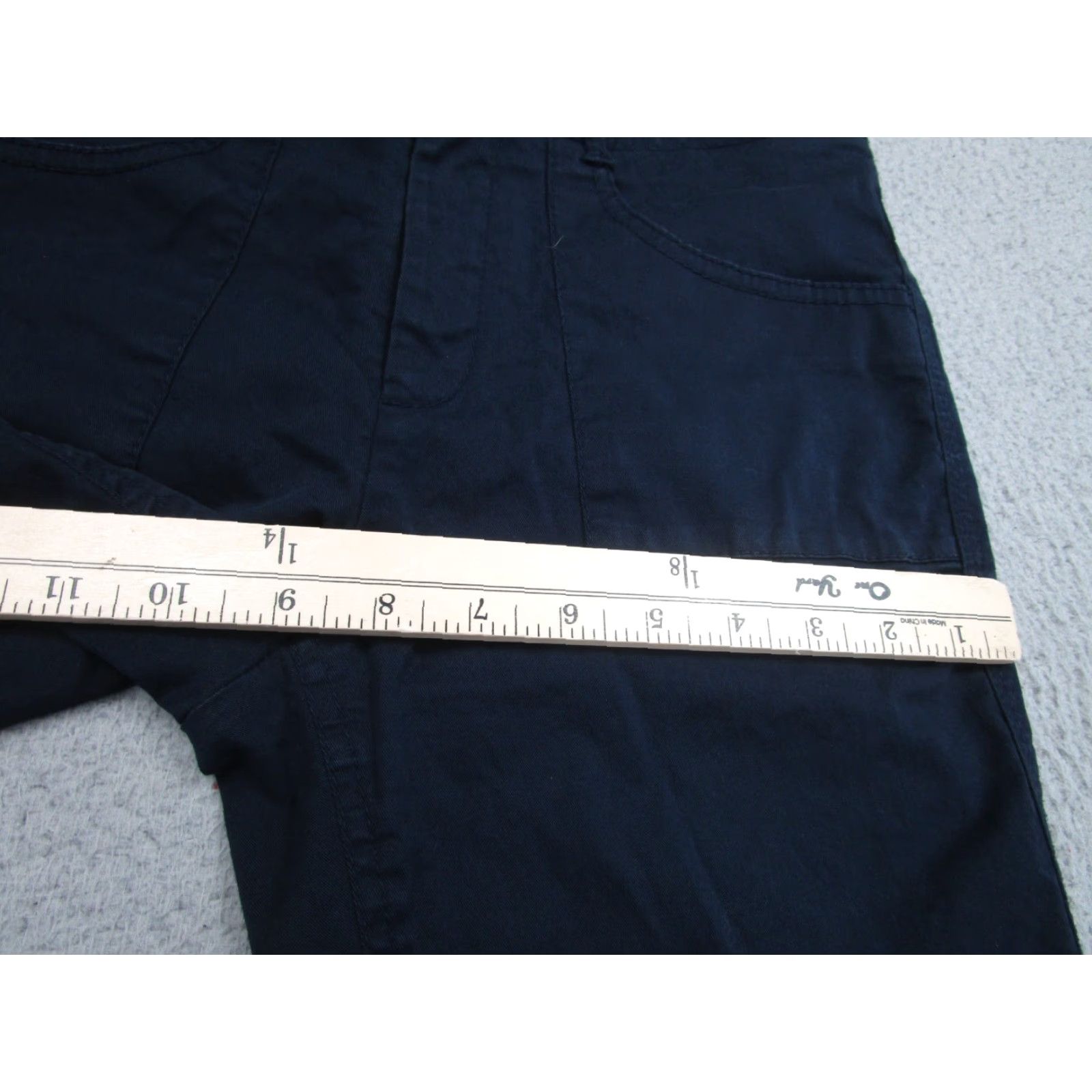 Vintage ATM Pants Womens 6 Navy Blue Utility Trousers Military Chino Tapered Casual Pockets Reg Leg Style Womens Pants Size 28" / US 6 / IT 42 - 6 Thumbnail