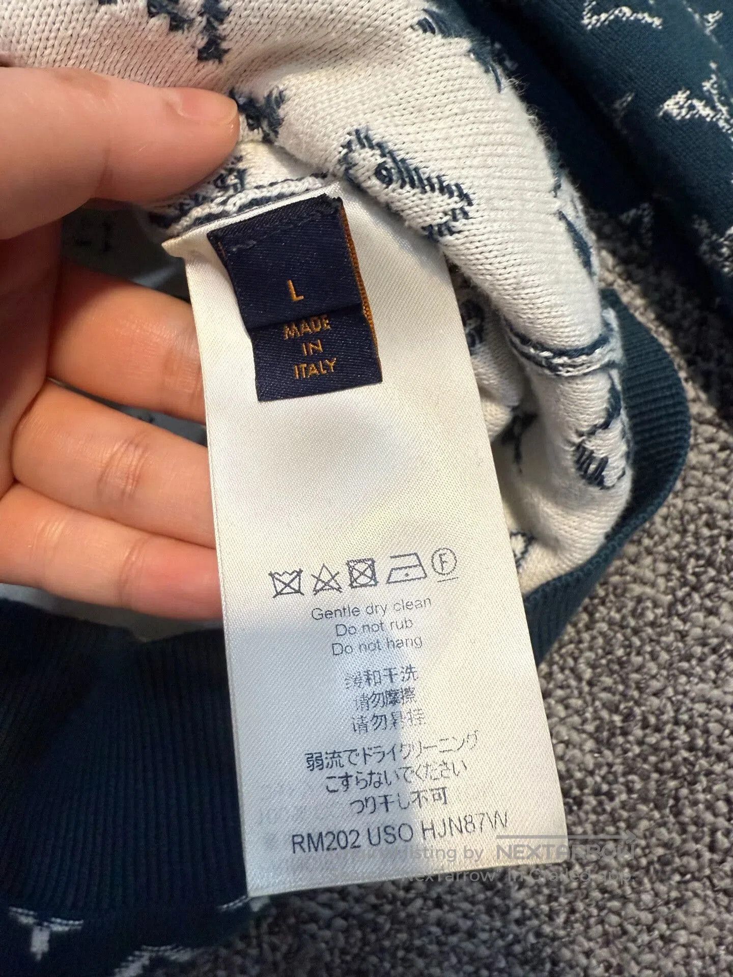 Louis Vuitton Louis Vuitton Size L Cotton Sweater. Size US L / EU 52-54 / 3 - 3 Thumbnail
