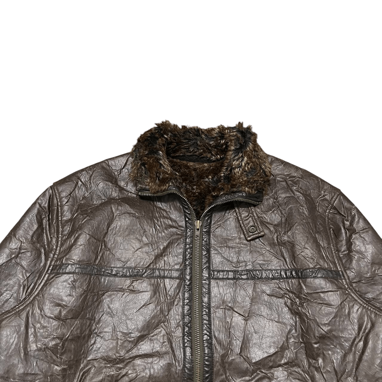 Japanese Brand Vintage Guild 6&9 Shearling Jacket lgb ifsixwasnine Size US L / EU 52-54 / 3 - 2 Thumbnail
