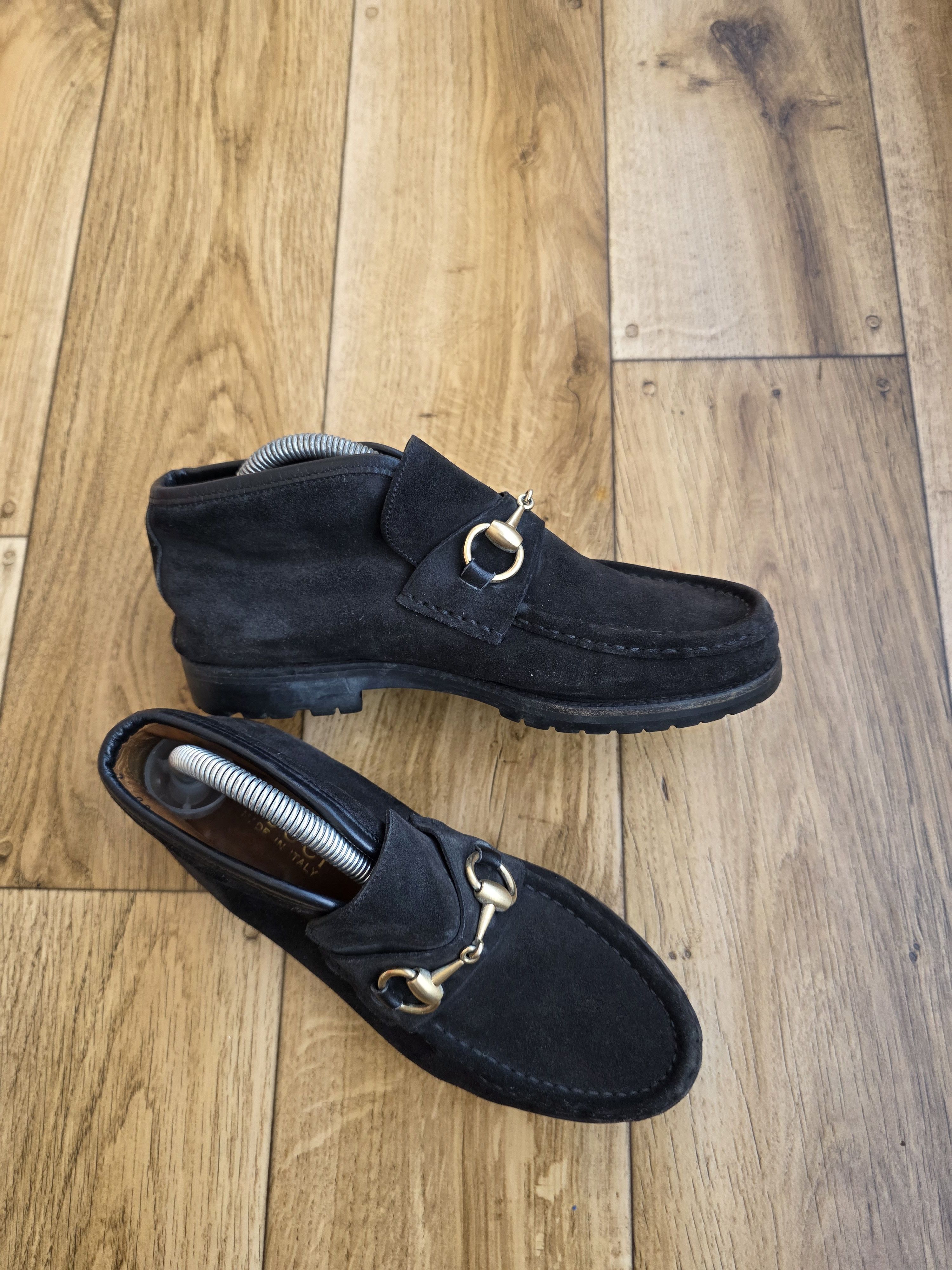 Gucci Gucci Horsebit Ankle Boots Size US 6 / IT 36 - 11 Thumbnail