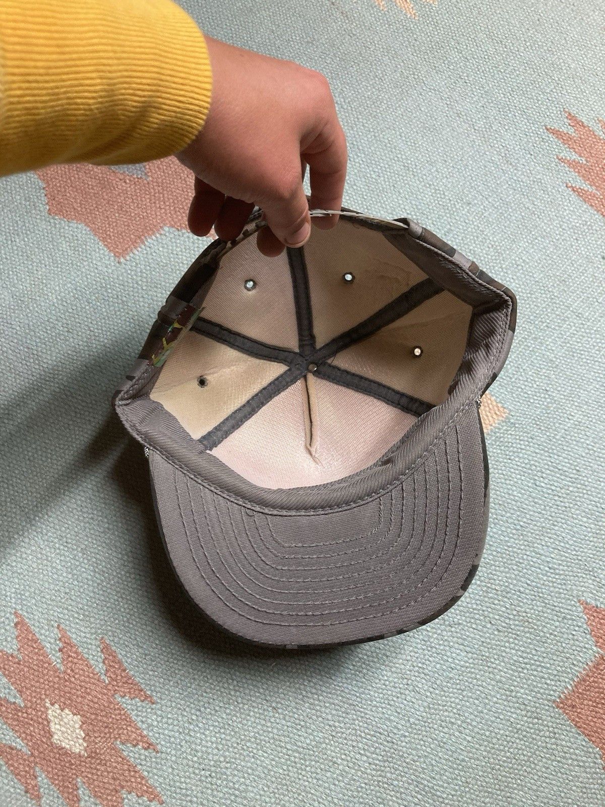 Vintage vtg SnapBack hat camo Big L lumberland Michigan lumr Trebark Size ONE SIZE - 5 Thumbnail