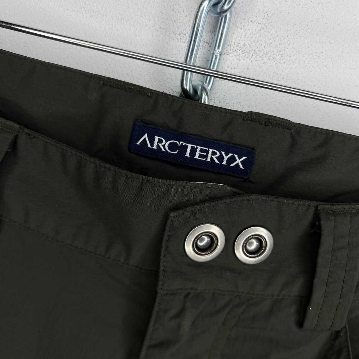 Arc'teryx Arcteryx Vintage Outdoor Shorts Dark Khaki Green Cargo Size US 34 / EU 50 - 5 Thumbnail