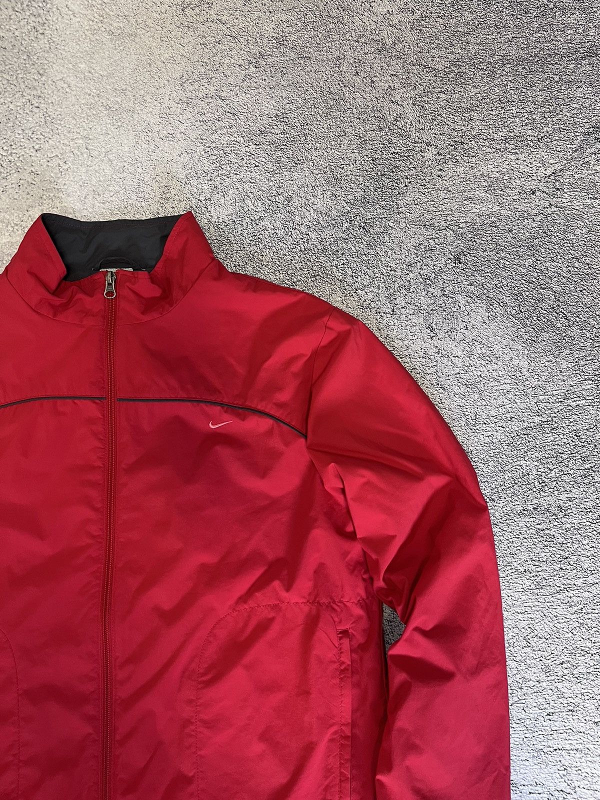 Nike Nike Women Jacket Track Hoodie Full Zip Vintage Nylon Logo Size L / US 10 / IT 46 - 3 Thumbnail