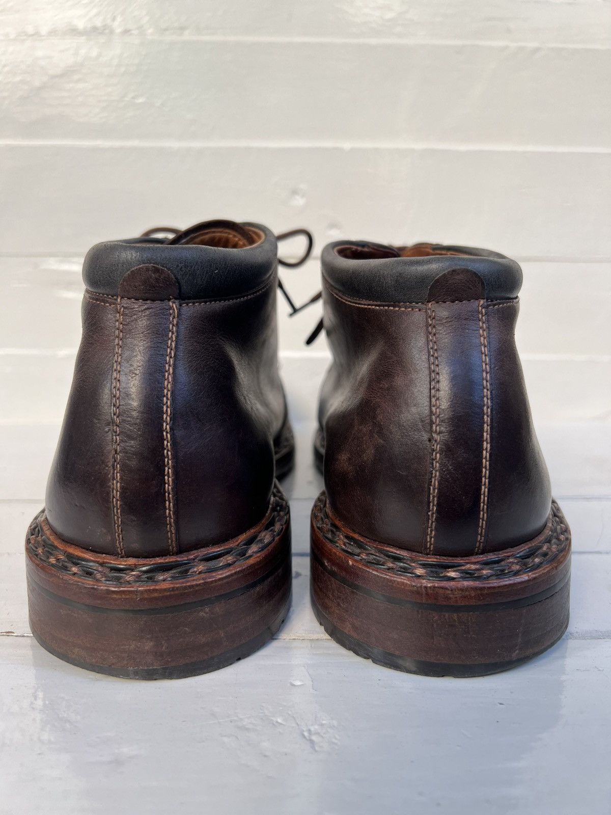 Heinrich Dinkelacker Heinrich Dinkelacker Ankle Boots Buda Plain Braided Frame Size US 9 / EU 42 - 8 Thumbnail