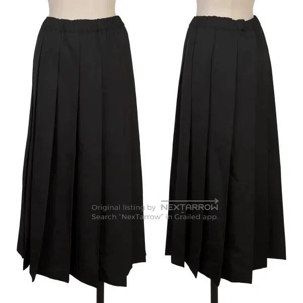 Comme des Garcons Comme des Garcons size L Black and white vintage steel plea Size 23" - 1 Thumbnail