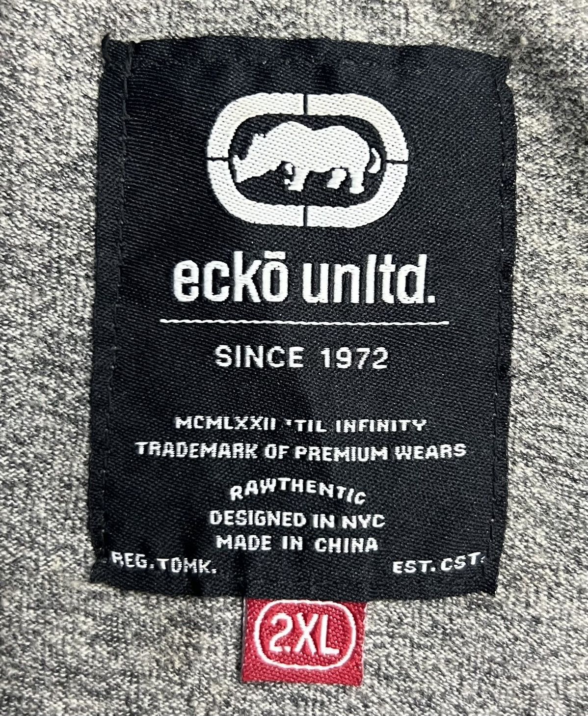 Ecko Unltd. × Vintage VINTAGE ECKO UNLTD. THE RHINO LEAGUE SHIRT Size US XXL / EU 58 / 5 - 8 Thumbnail