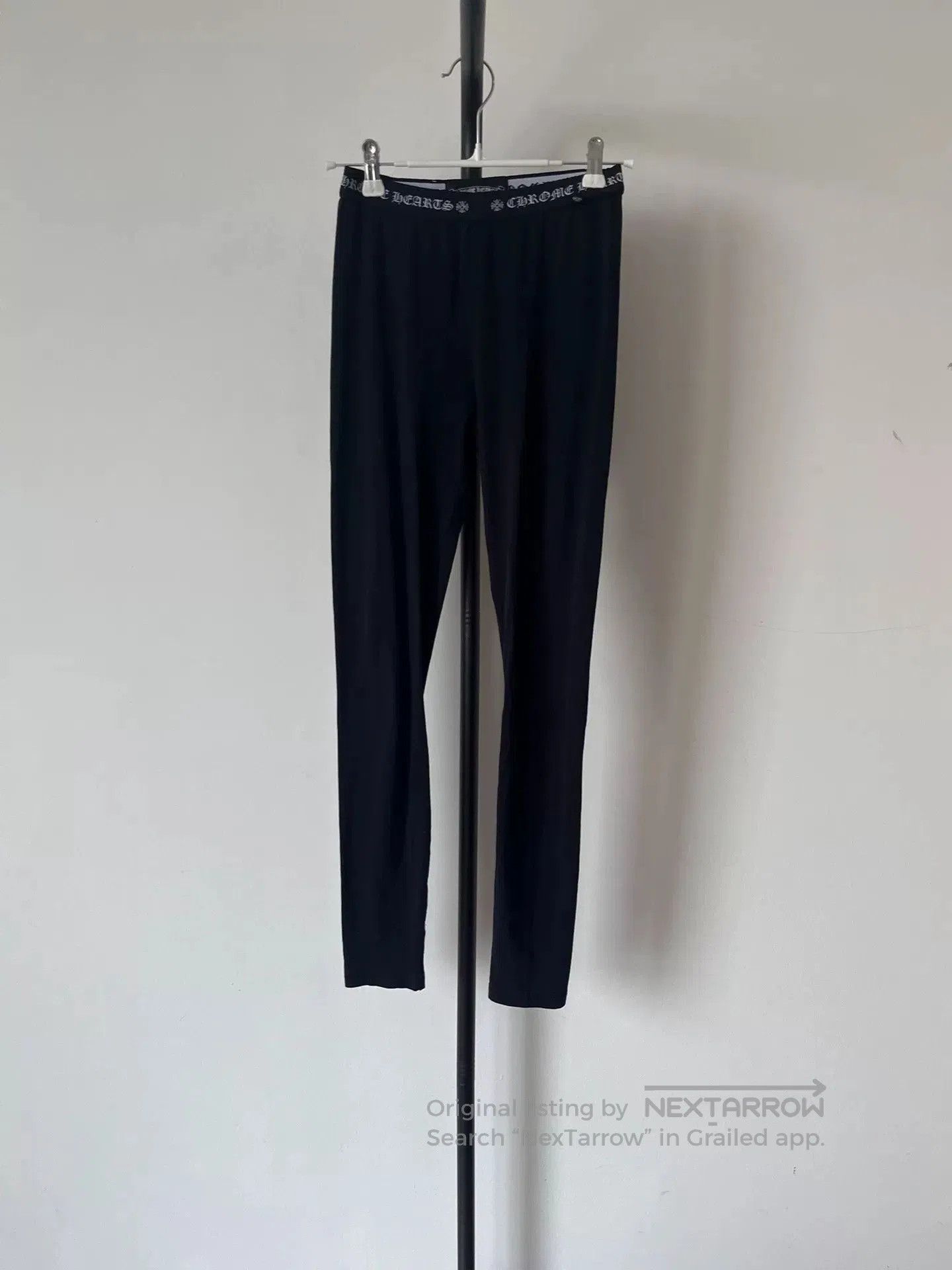 Chrome Hearts Chrome Hearts Logo Black Pants. Size US 26 / EU 42 - 1 Thumbnail