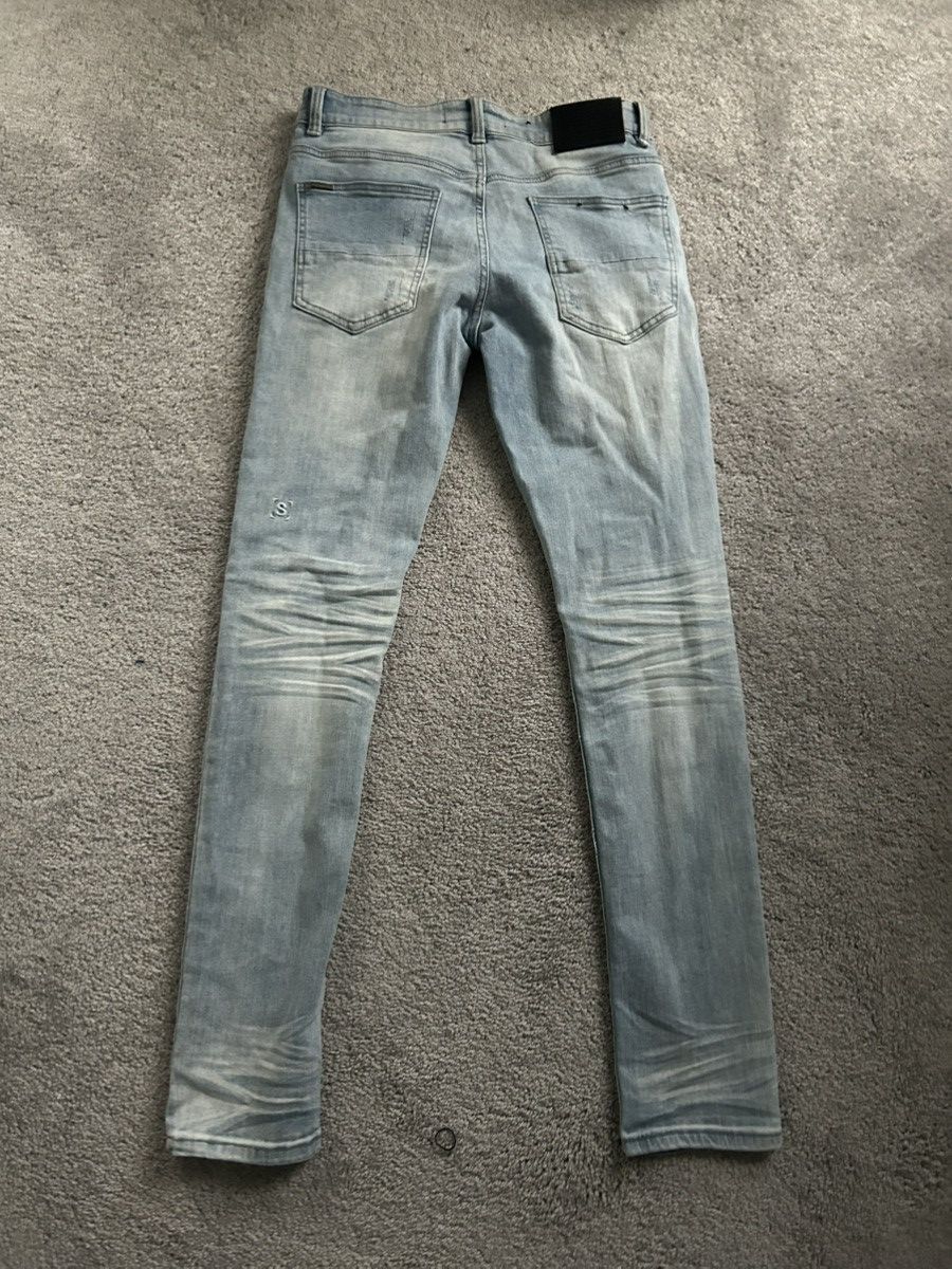 SERENEDE Serenade light blue wash denim skinny jeans Size US 32 / EU 48 - 2 Thumbnail