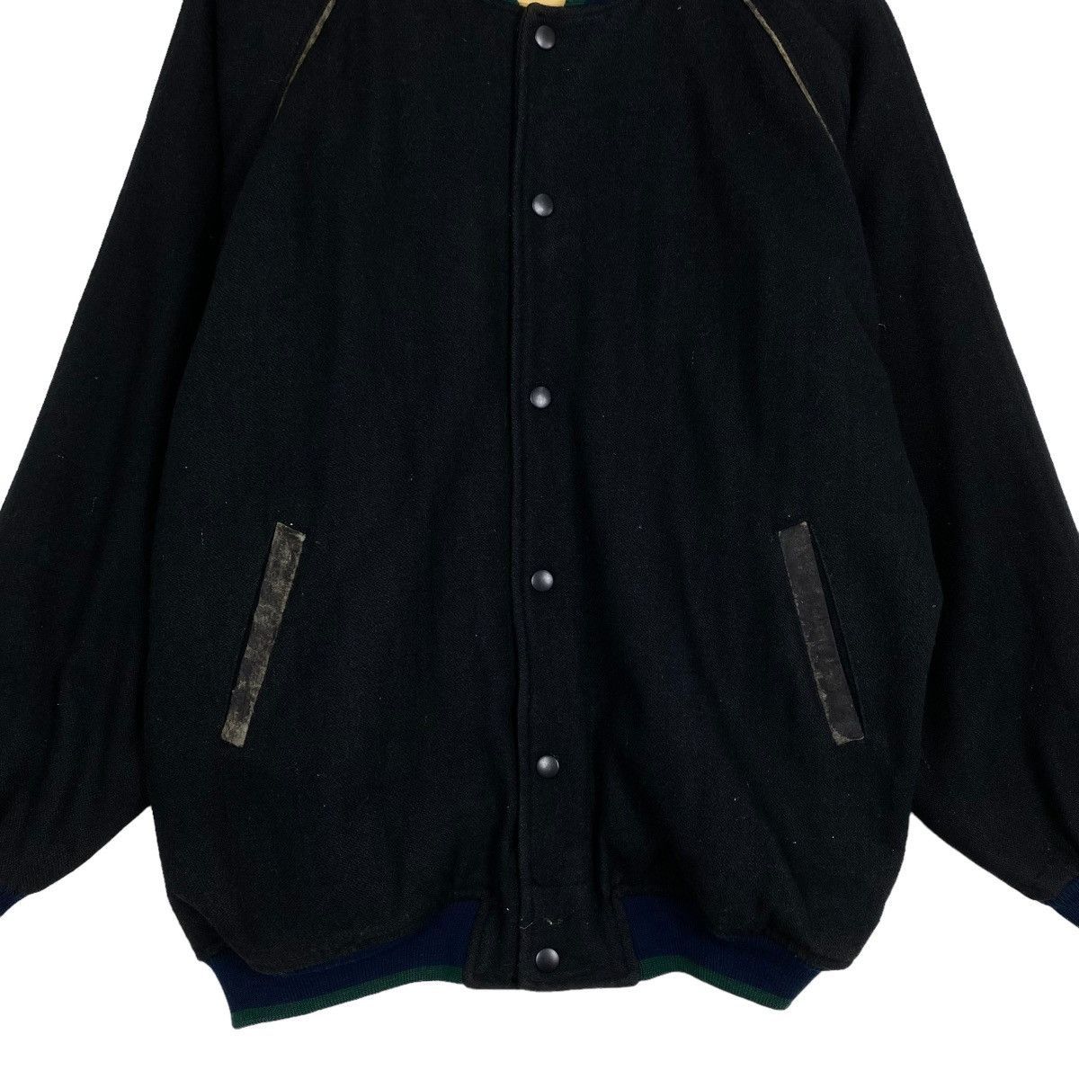 Japanese Brand 💥VINTAGE JUNIOR-BOY COMPANY VARSITY JACKET Size US M / EU 48-50 / 2 - 7 Thumbnail