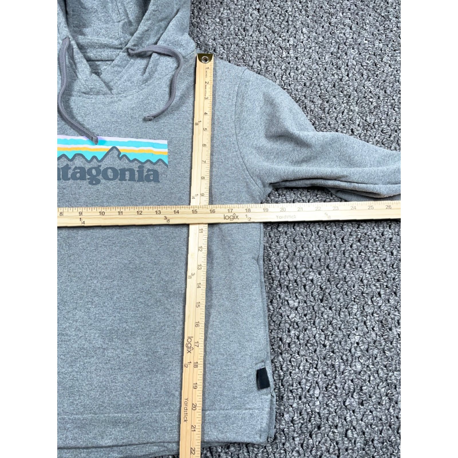 Patagonia Patagonia Uprisal Logo Hoodie Women's Small Gray Sweatshirt STY39557 Drawstring Size S / US 4 / IT 40 - 5 Thumbnail