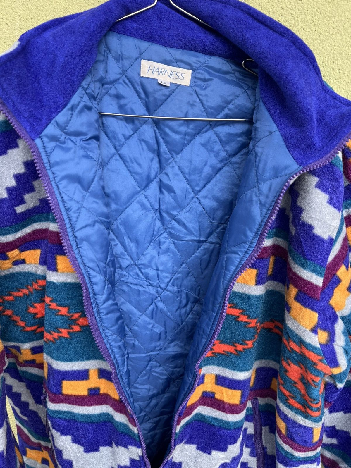 Arts & Science Harness Art Vintage fleece zipper jacket Size US XL / EU 56 / 4 - 5 Thumbnail