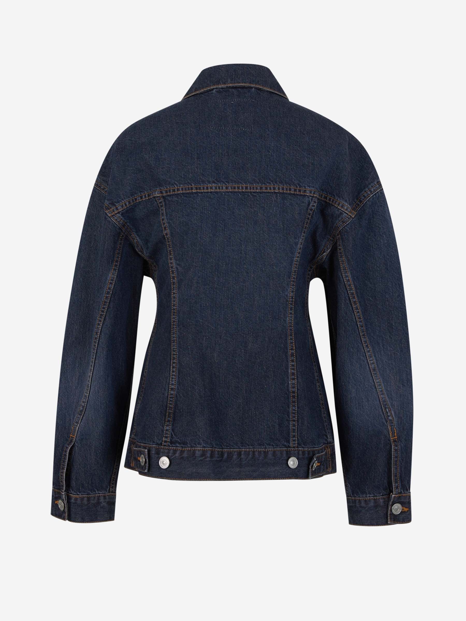 Balenciaga o1y0625 Denim Jacket in Blue Size XS / US 0-2 / IT 36-38 - 2 Thumbnail