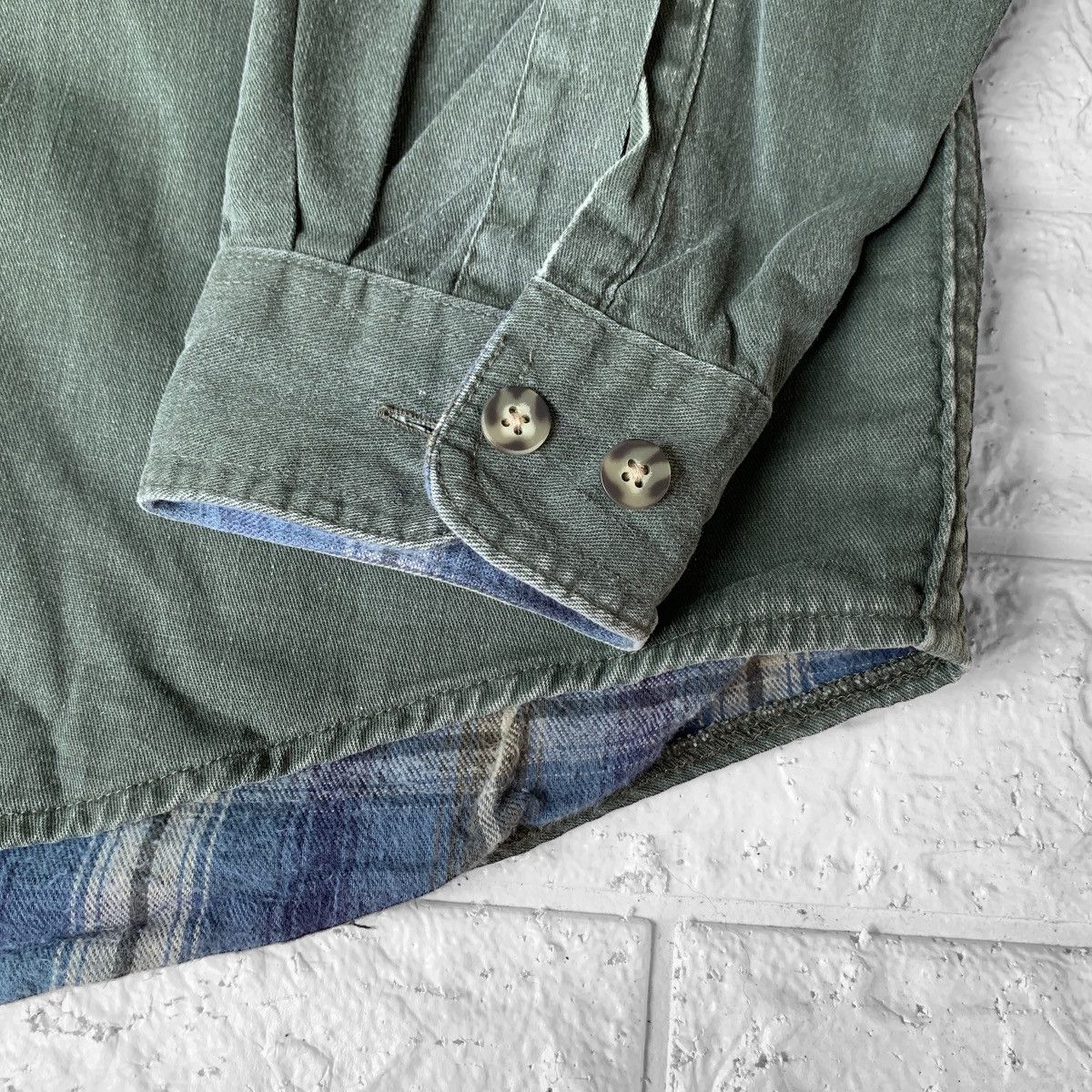 L.L. Bean Vintage LL Bean Flannel Check Shirt Size US L / EU 52-54 / 3 - 7 Thumbnail