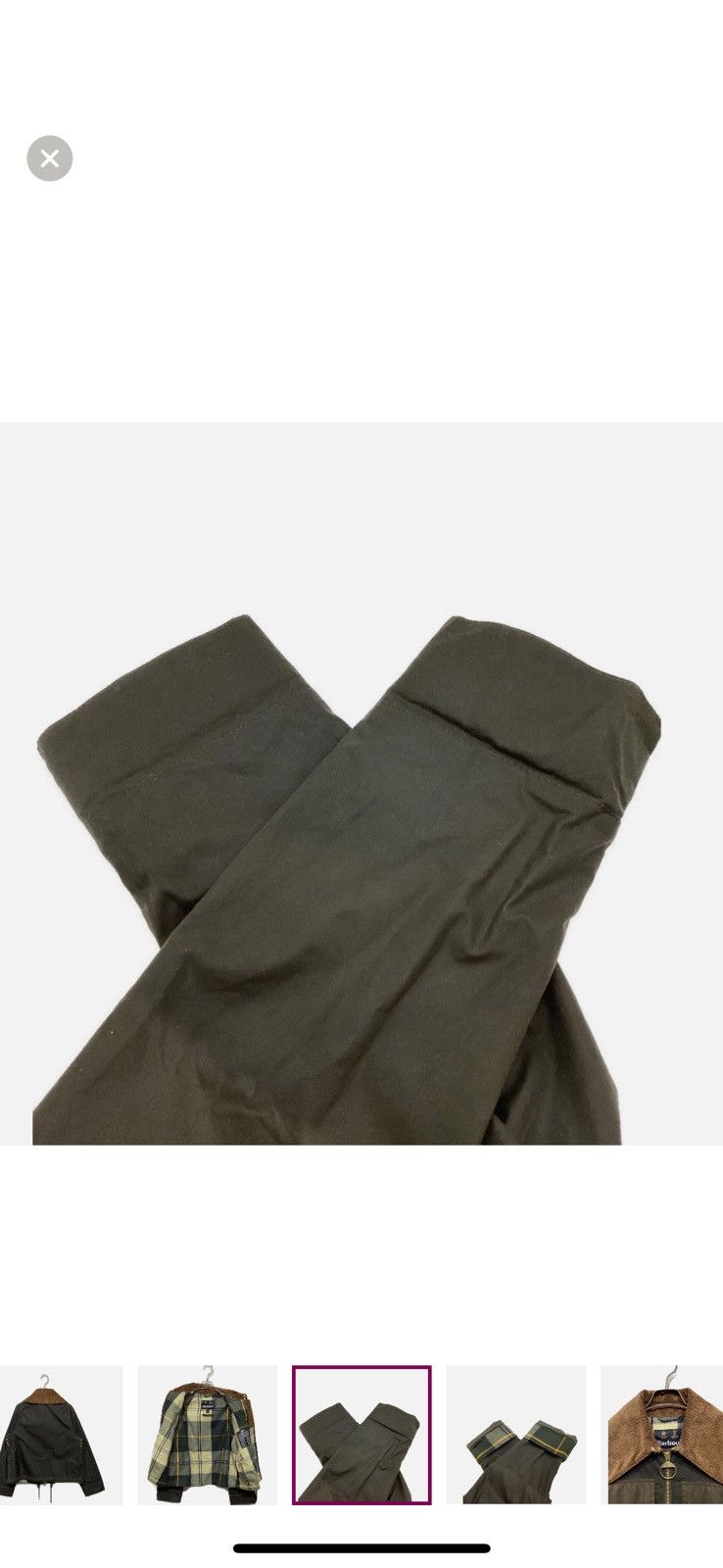 Barbour Barbour Beauly Wax Cotton Jacket Size M Size XS / US 0-2 / IT 36-38 - 4 Thumbnail