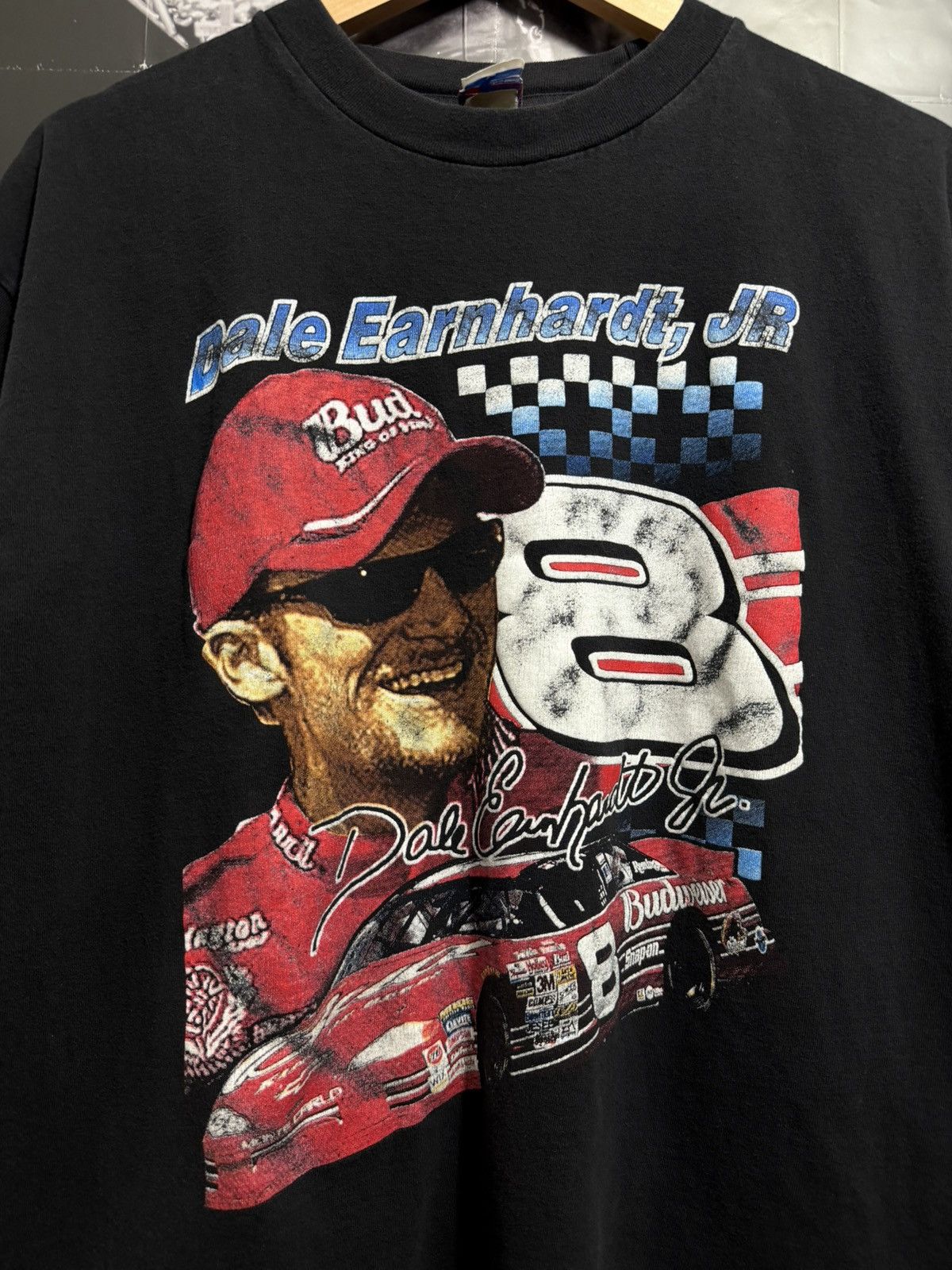NASCAR DALE EARNHARDT JR VINTAGE SHIRT 1990’s RAP TEE Size US L / EU 52-54 / 3 - 2 Thumbnail