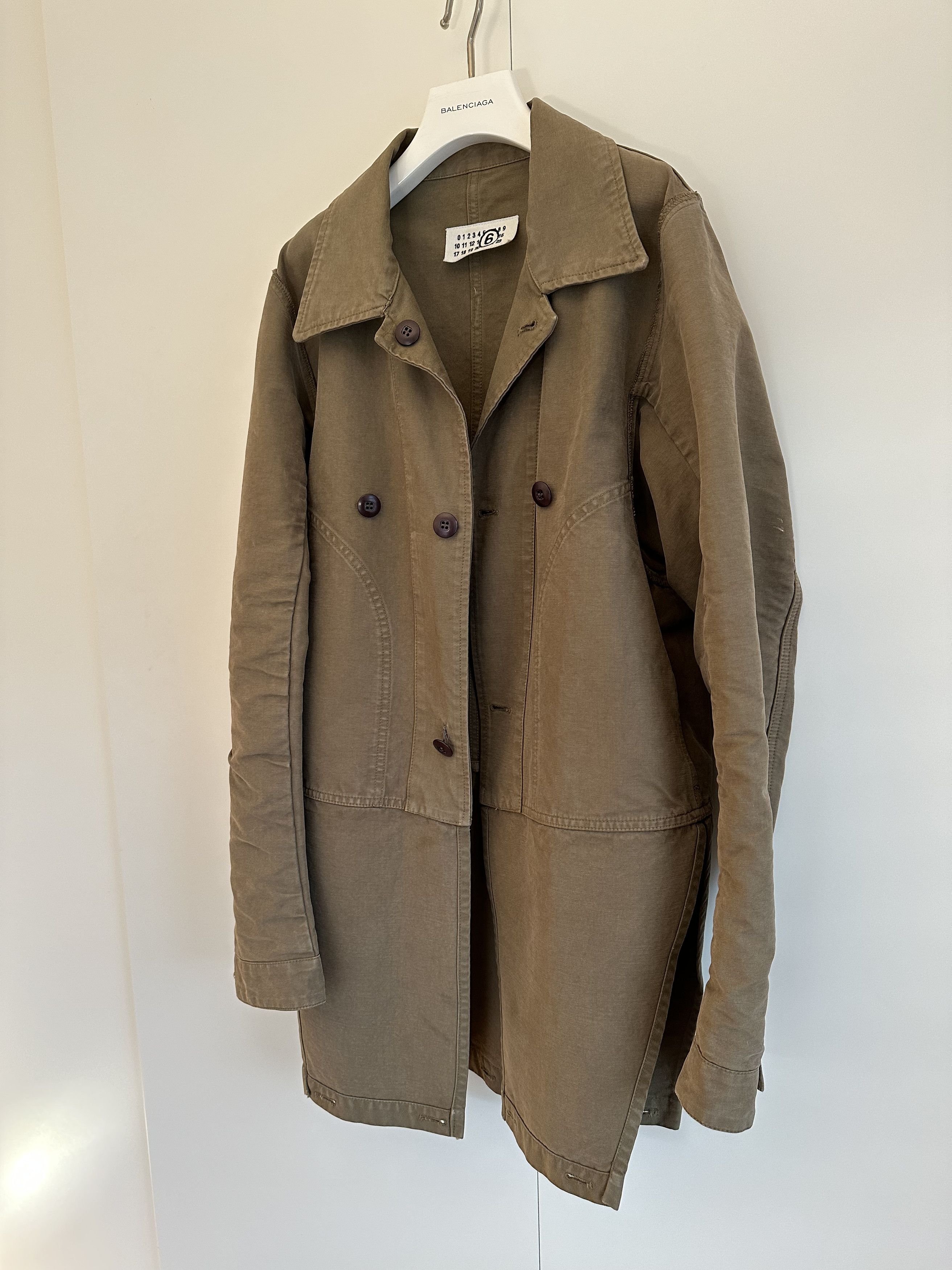 Maison Margiela TRANSFORMABLE 2 LENGTH GARMENT Size US XS / EU 42 / 0 - 5 Thumbnail