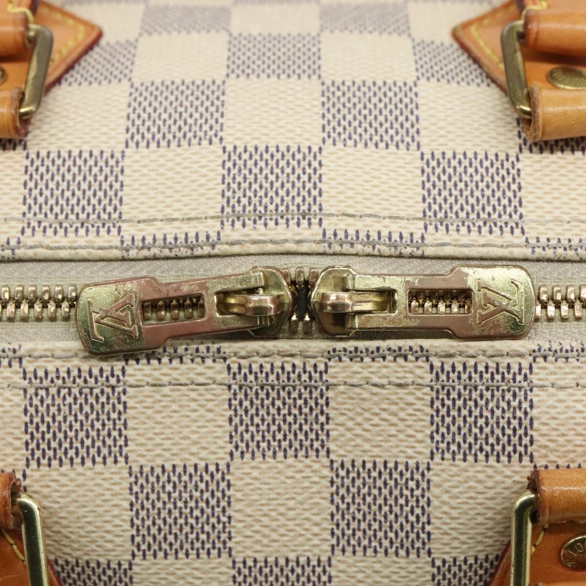Louis Vuitton LOUIS VUITTON Damier Azur Speedy Bandouliere 25 Hand Bag Size ONE SIZE - 10 Thumbnail